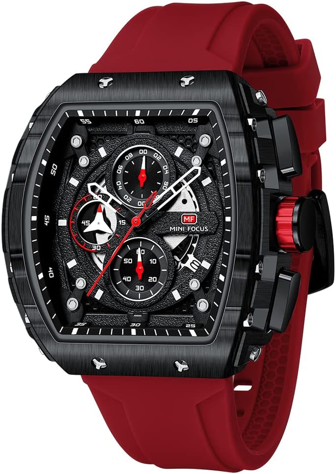 Mini Focus Men’s Watch Fashion Sport Wrist Watches (Chronograph/Waterproof/Luminous/Calendar) Silicon Strap Quartz Watch for Men Mini Focus Men’s Watch Fashion Sport Wrist Watches (Chronograph/Waterproof/Luminous/Calendar) Silicon Strap Quartz Watch for Men