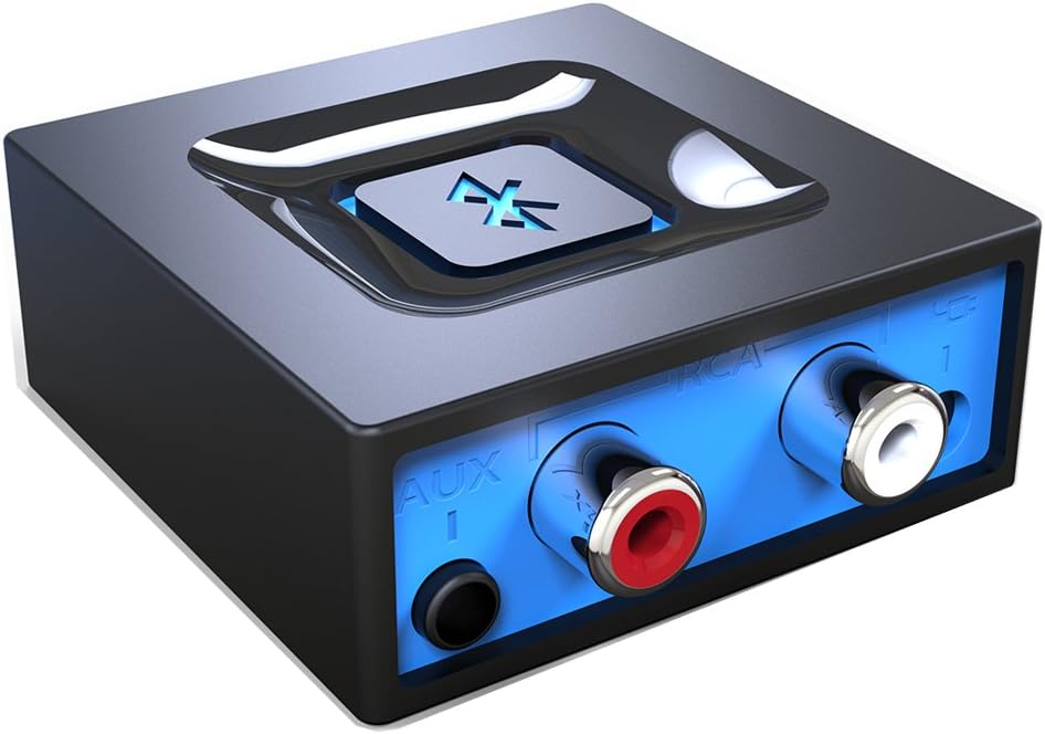esinkin Bluetooth Audio Adapter for Music Streaming Sound System, Wireless Audio Adapter Works with Smartphones and Tablets, Wireless Adapter for Speakers esinkin Bluetooth Audio Adapter for Music Streaming Sound System, Wireless Audio Adapter Works with Smartphones and Tablets, Wireless Adapter for Speakers