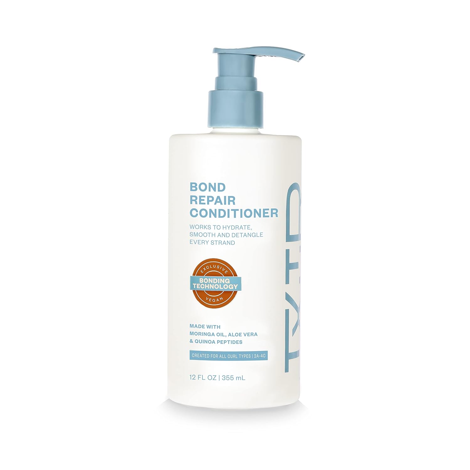 Bond Repair Conditioner For All Textured Hair Types, Hydrates, Smooths & Detangles While Providing Protection To Your Curls From Future Damage, 12 Fl Oz Bond Repair Conditioner For All Textured Hair Types, Hydrates, Smooths & Detangles While Providing Protection To Your Curls From Future Damage, 12 Fl Oz