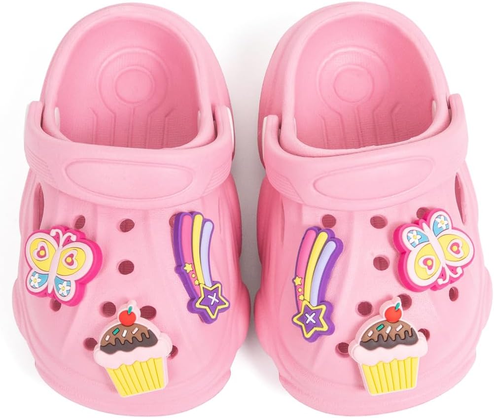 Toddler Cute Garden Clogs Boys Girls Slip On Shoes Summer Lightweight Outdoor Slides Sandals Infant Children Beach Pool Shoes (Toddler/Little Kids) Toddler Cute Garden Clogs Boys Girls Slip On Shoes Summer Lightweight Outdoor Slides Sandals Infant Children Beach Pool Shoes (Toddler/Little Kids)
