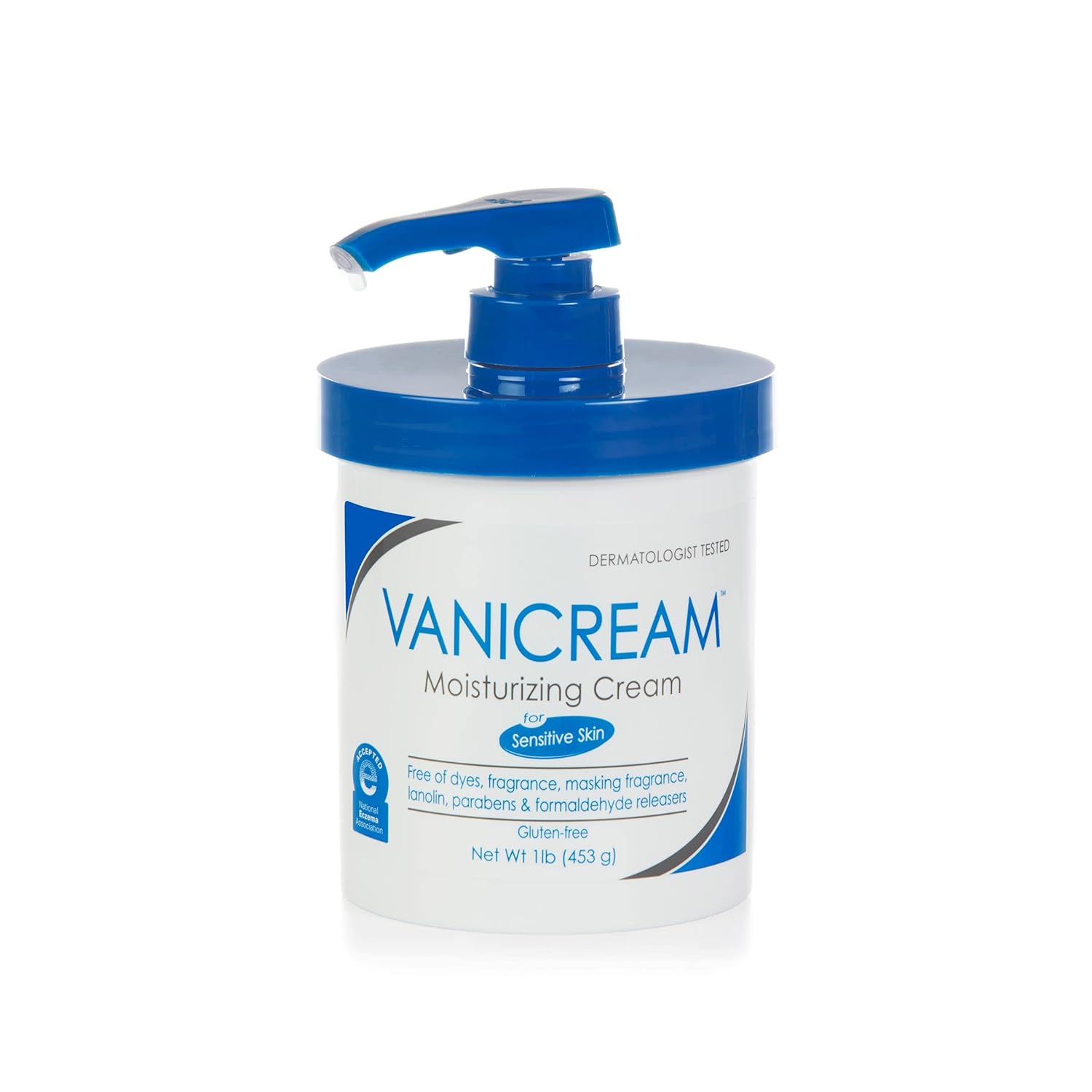 Vanicream Moisturizing Skin Cream with Pump Dispenser – 16 fl oz (1 lb) – Moisturizer Formulated Without Common Irritants for Those with Sensitive Skin Vanicream Moisturizing Skin Cream with Pump Dispenser – 16 fl oz (1 lb) – Moisturizer Formulated Without Common Irritants for Those with Sensitive Skin