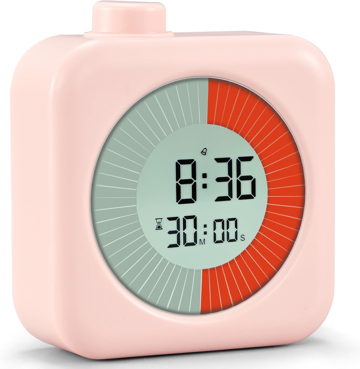 EooCoo Digital Visual Timer, 60-Minute Countdown Timer for Kids and Adults, Time Management Tool with Timer Hour Clock Alarm Three Function, for Home Kitchen Office, Back to School Supplies EooCoo Digital Visual Timer, 60-Minute Countdown Timer for Kids and Adults, Time Management Tool with Timer Hour Clock Alarm Three Function, for Home Kitchen Office, Back to School Supplies