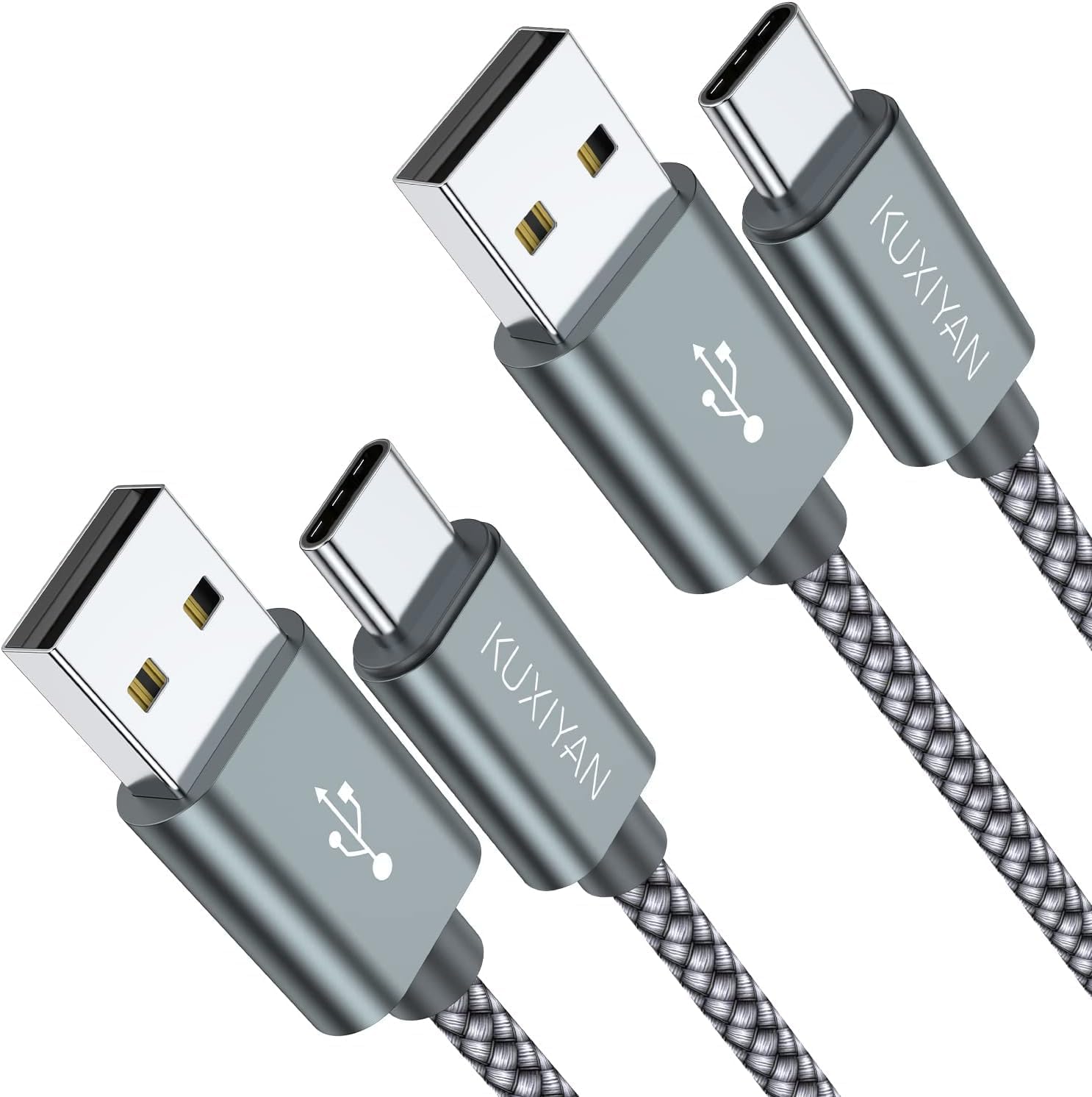 USB Type C Cable, (2-Pack 6.6FT) USB C Charger Cable Nylon Braided Fast Charging Sync Cord Compatible with iPhone 15/15 Pro Max Samsung Galaxy S10 S9 S8 Plus,Note 9 8, LG G7,Google Pixel 2 XL USB Type C Cable, (2-Pack 6.6FT) USB C Charger Cable Nylon Braided Fast Charging Sync Cord Compatible with iPhone 15/15 Pro Max Samsung Galaxy S10 S9 S8 Plus,Note 9 8, LG G7,Google Pixel 2 XL