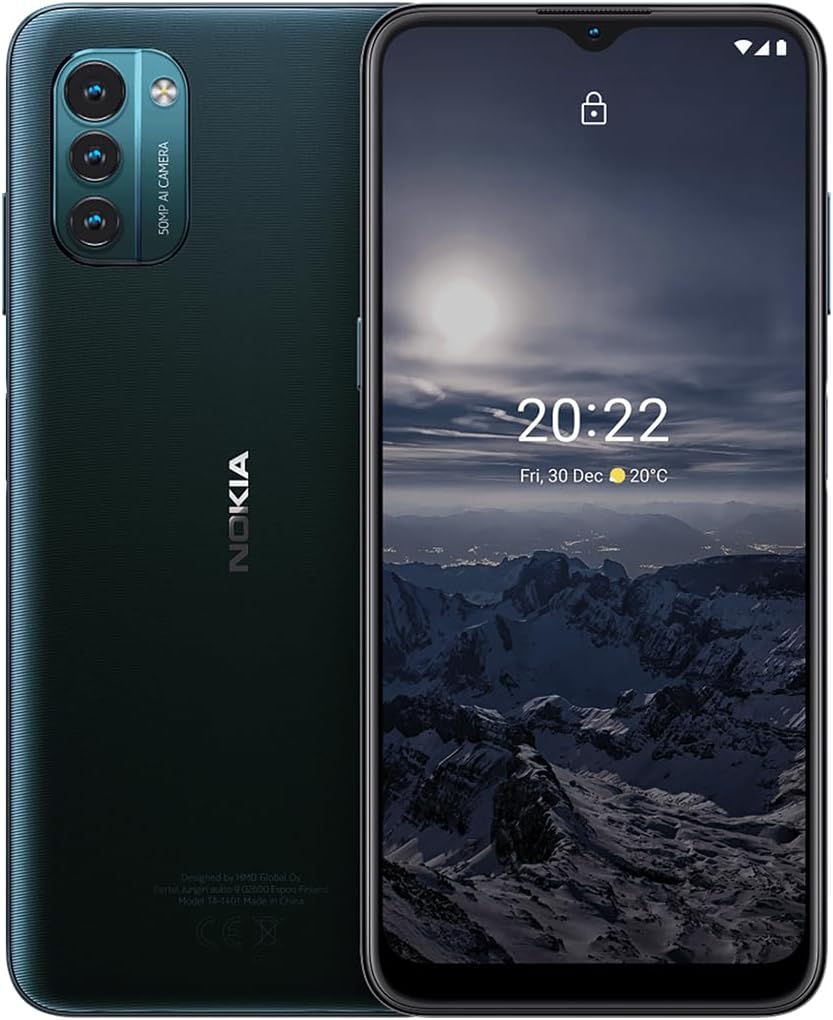 Nokia G21 | Android 11 | 3-Day Battery | 18W Fast Charging | 50MP Triple Camera | 3/64GB | 6.5-Inch Screen | Dual Band WiFi | Unlocked GSM Smartphone | Not Compatible with Verizon or AT&T | Blue Nokia G21 | Android 11 | 3-Day Battery | 18W Fast Charging | 50MP Triple Camera | 3/64GB | 6.5-Inch Screen | Dual Band WiFi | Unlocked GSM Smartphone | Not Compatible with Verizon or AT&T | Blue