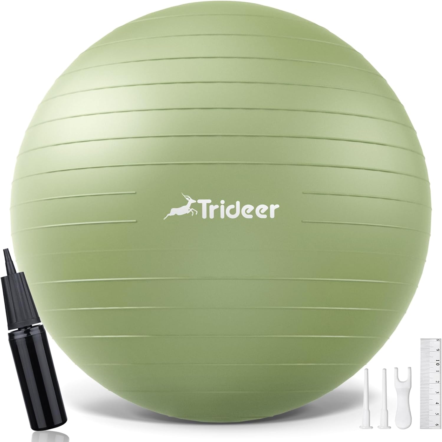 Trideer Yoga Ball – Exercise Ball for Workout pilates Stability – Anti-Burst and Slip Resistant for physical therapy, Birthing, Stretching & Core Workout, Office Ball Chair, Flexible Seating, Home Gym Trideer Yoga Ball – Exercise Ball for Workout pilates Stability – Anti-Burst and Slip Resistant for physical therapy, Birthing, Stretching & Core Workout, Office Ball Chair, Flexible Seating, Home Gym