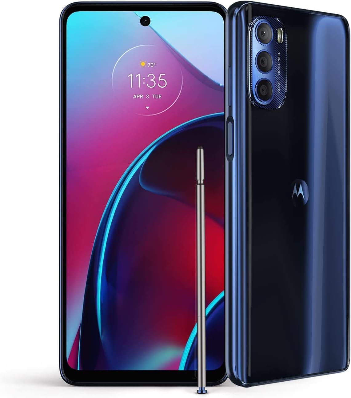 Motorola Moto G Stylus | 2022 | 2-Day Battery | Unlocked | Made for US 4/128GB | 50MP Camera | Twilight Blue | 4G RAM, 4G/3G cellular technology Motorola Moto G Stylus | 2022 | 2-Day Battery | Unlocked | Made for US 4/128GB | 50MP Camera | Twilight Blue | 4G RAM, 4G/3G cellular technology