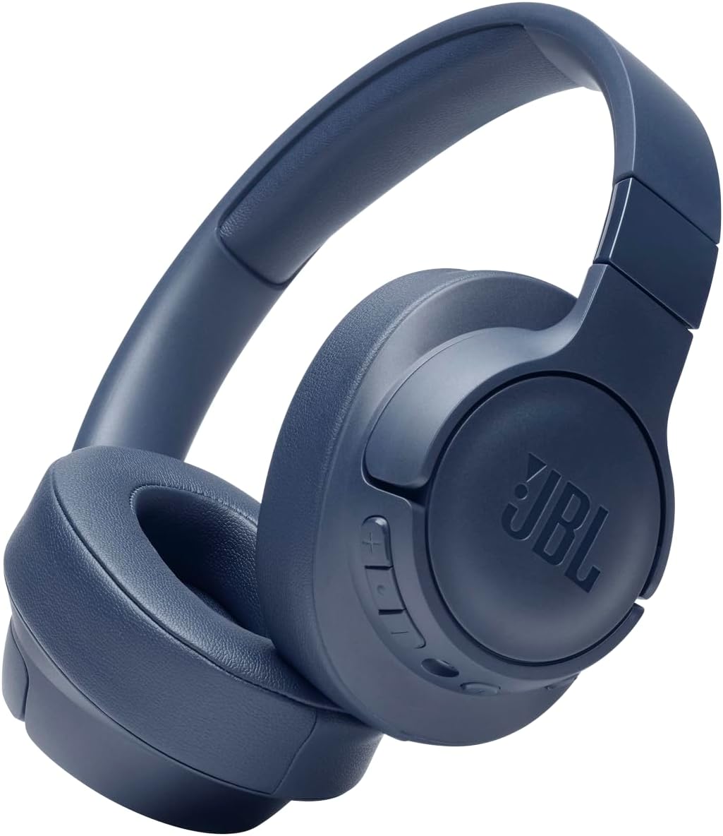 JBL Tune 760NC – Lightweight, Foldable Over-Ear Wireless Headphones with Active Noise Cancellation – Blue, Medium JBL Tune 760NC – Lightweight, Foldable Over-Ear Wireless Headphones with Active Noise Cancellation – Blue, Medium