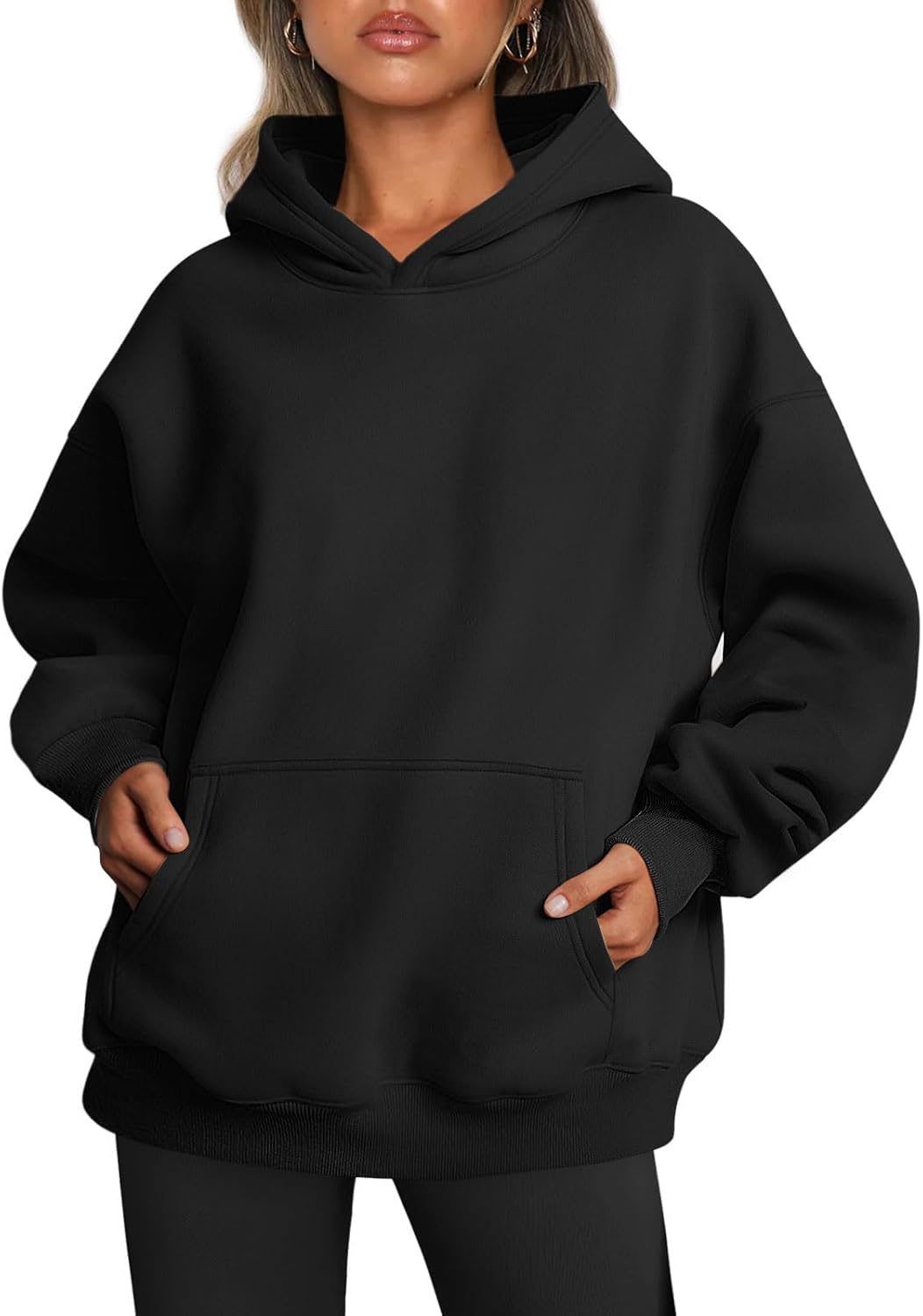 Trendy Queen Womens Oversized Hoodies Fleece Sweatshirts Long Sleeve Sweaters Pullover Fall Outfits with Pocket Trendy Queen Womens Oversized Hoodies Fleece Sweatshirts Long Sleeve Sweaters Pullover Fall Outfits with Pocket