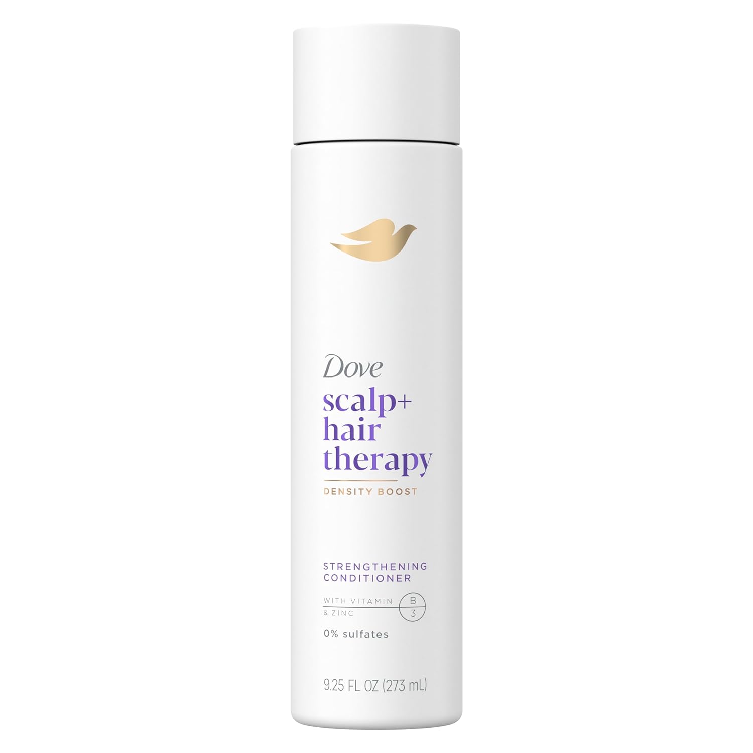 Dove Density Boost Strengthening Conditioner Scalp + Hair Therapy for protecting against premature breakage, with Vitamin B3, Zinc and 0% sulfates, 9.25 oz Dove Density Boost Strengthening Conditioner Scalp + Hair Therapy for protecting against premature breakage, with Vitamin B3, Zinc and 0% sulfates, 9.25 oz