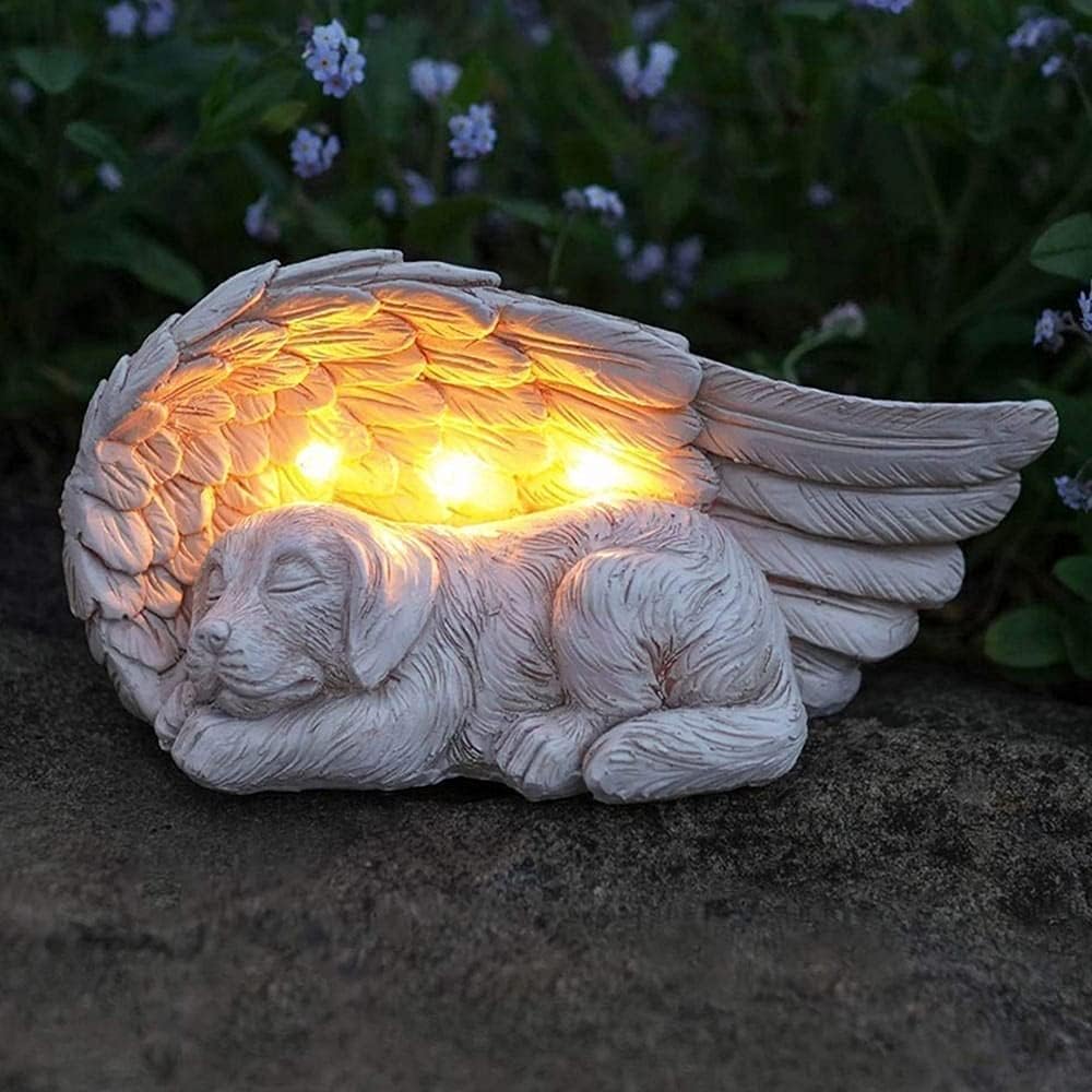 iHeartDogs Dog Memorial Gifts – Forever My Guardian Angel Garden Solar Light – Pet Memorial Stone iHeartDogs Dog Memorial Gifts – Forever My Guardian Angel Garden Solar Light – Pet Memorial Stone