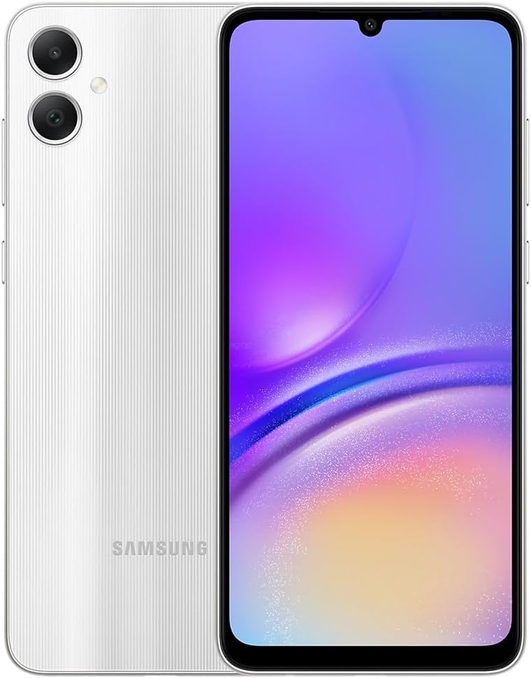 SAMSUNG Galaxy A05 (128GB, 4GB) 6.7″ Dual SIM GSM Unlocked Global 4G LTE A055M/DS (Silver) SAMSUNG Galaxy A05 (128GB, 4GB) 6.7″ Dual SIM GSM Unlocked Global 4G LTE A055M/DS (Silver)