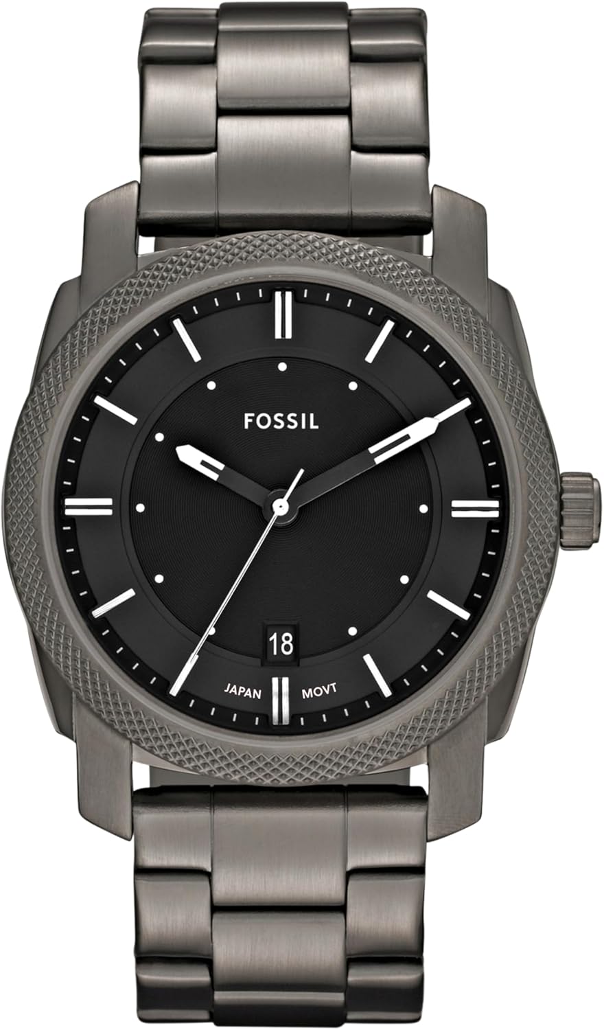 Fossil Machine Men’s Watch with Stainless Steel or Leather Band, Chronograph or Analog Watch Display Fossil Machine Men’s Watch with Stainless Steel or Leather Band, Chronograph or Analog Watch Display