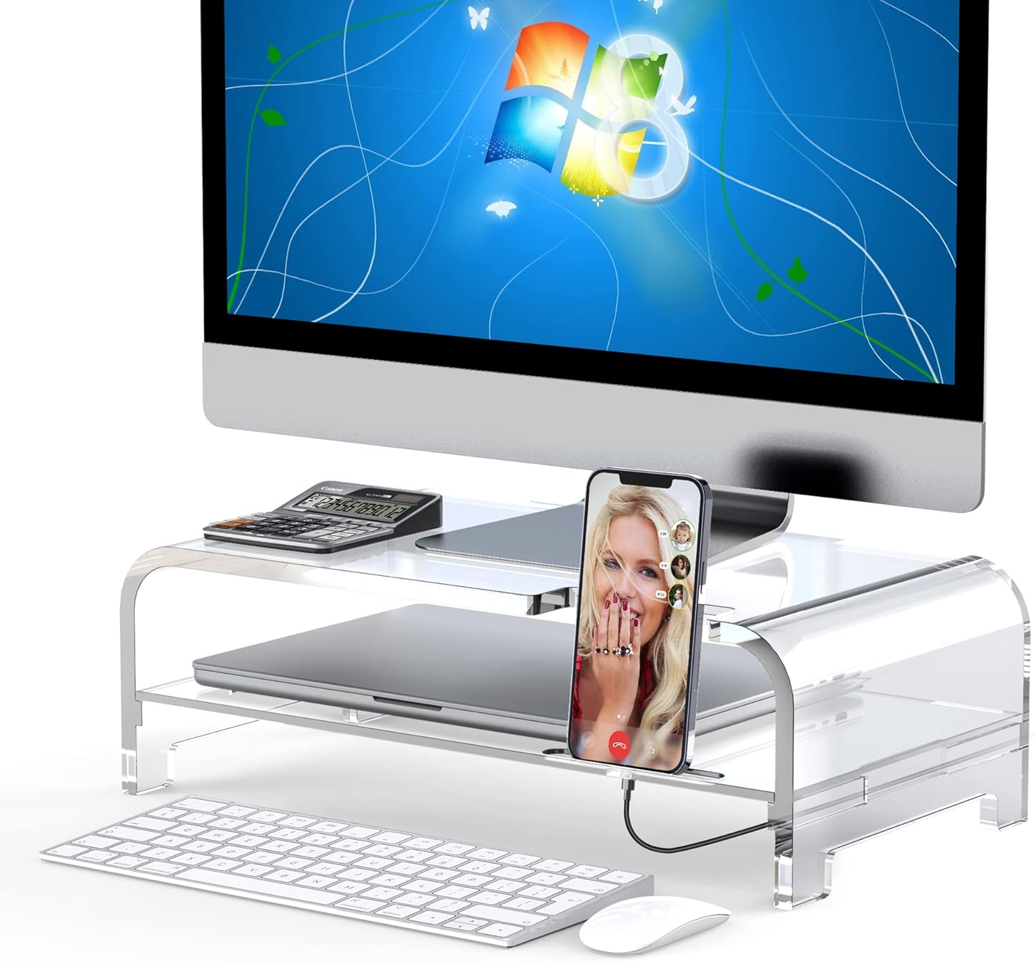 Acrylic Laptop Stand Acrylic Monitor Stand Riser Acrylic Computer Stand Laptop Riser with Storage Acrylic Desk Organizer Accessories Laptop Stand Clear Monitor Stand Desktop Notebook Stand Acrylic Laptop Stand Acrylic Monitor Stand Riser Acrylic Computer Stand Laptop Riser with Storage Acrylic Desk Organizer Accessories Laptop Stand Clear Monitor Stand Desktop Notebook Stand