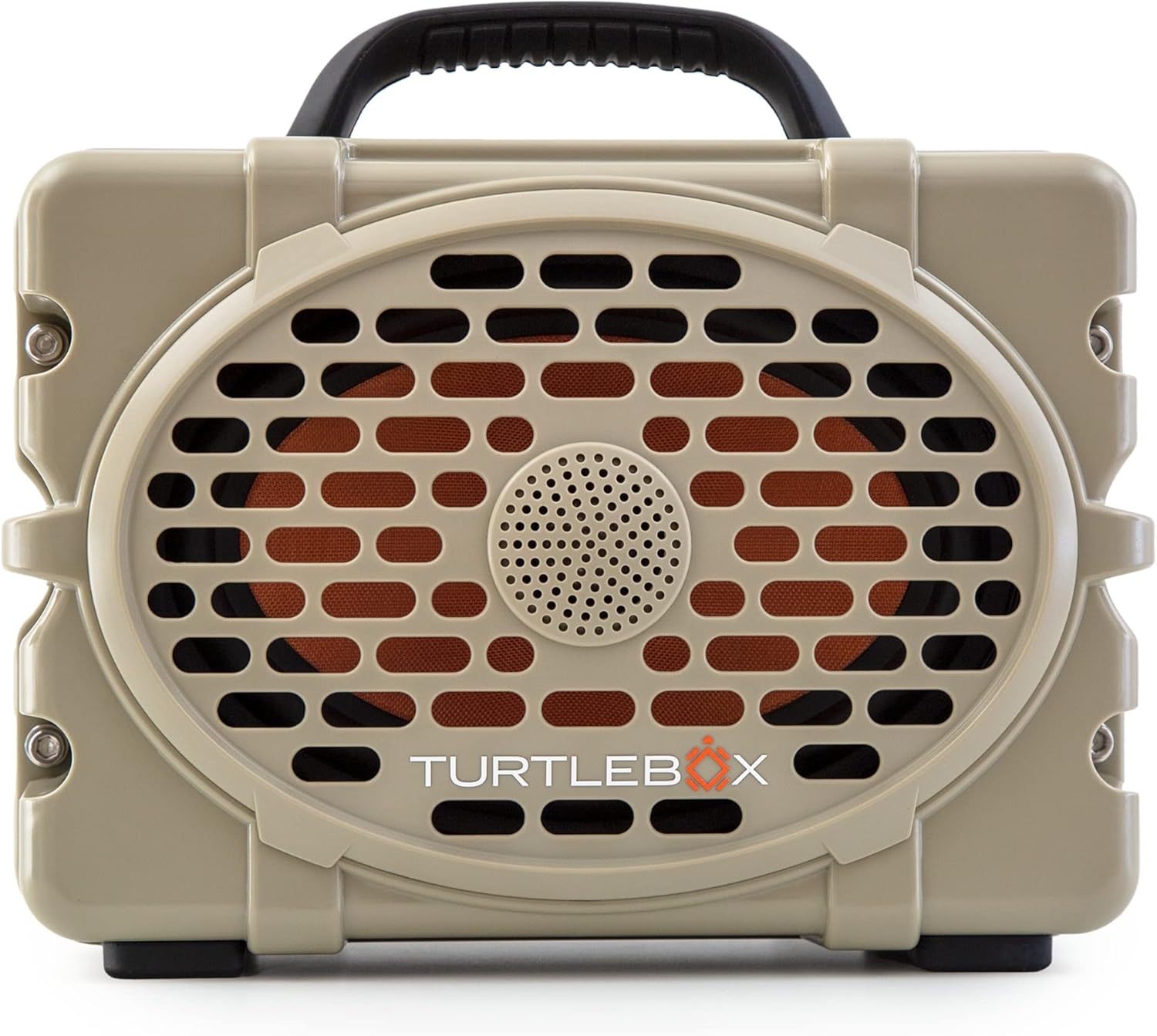 Turtlebox Gen 2: Loud! Outdoor Portable Bluetooth 5.0 Speaker | Rugged, IP67, Waterproof, Impact Resistant & Dustproof (Plays to 120db, Pair 2X for True L-R Stereo), Field Tan Turtlebox Gen 2: Loud! Outdoor Portable Bluetooth 5.0 Speaker | Rugged, IP67, Waterproof, Impact Resistant & Dustproof (Plays to 120db, Pair 2X for True L-R Stereo), Field Tan