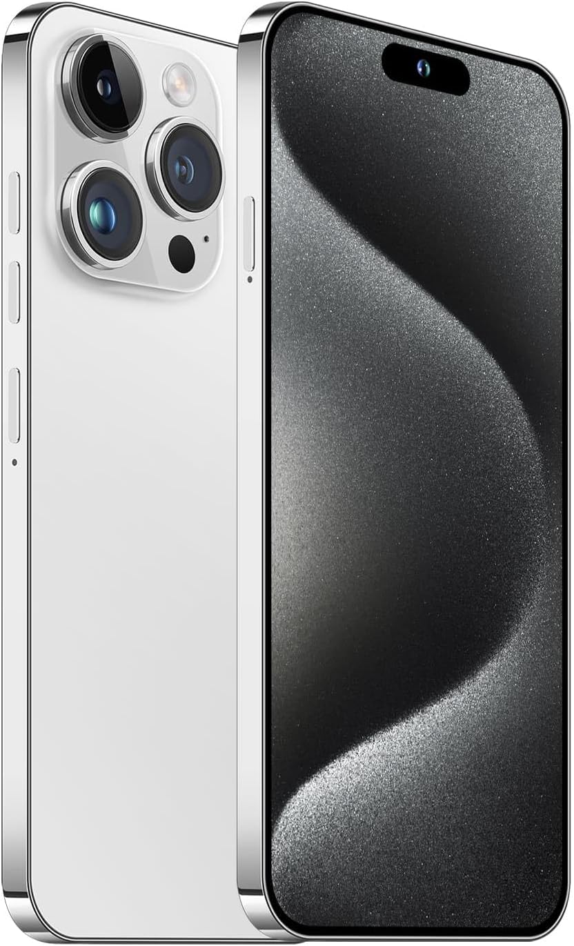 L15 Pro Max Unlocked Phones,6+256GB Cell Phone,6.82 inch HD Screen Android Phone,Support 5G Smartphone,Android 13.0, 6800mAh Battery,64MP Camera,Dual SIM,Face Unlock,GPS,White L15 Pro Max Unlocked Phones,6+256GB Cell Phone,6.82 inch HD Screen Android Phone,Support 5G Smartphone,Android 13.0, 6800mAh Battery,64MP Camera,Dual SIM,Face Unlock,GPS,White