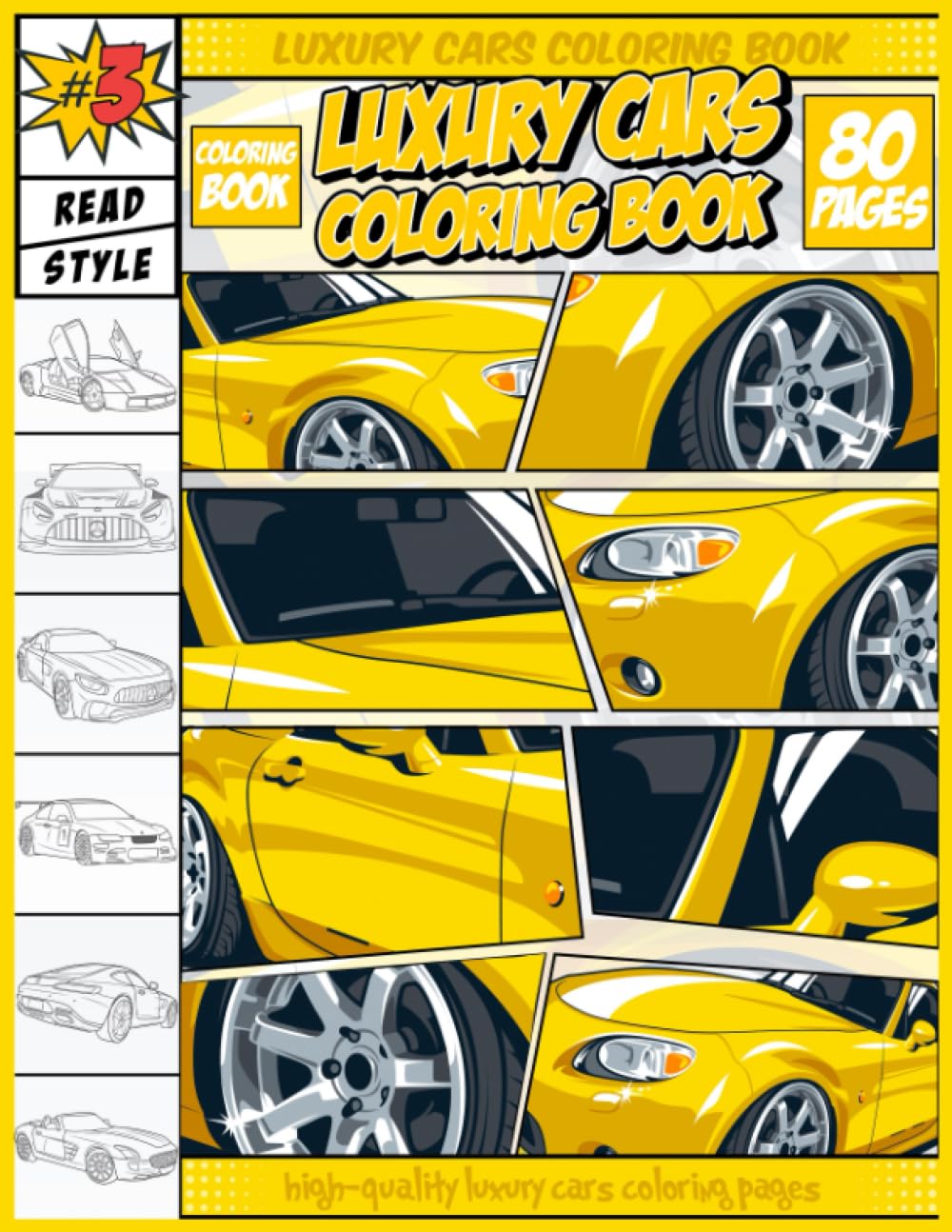 luxury cars coloring book: A Collection of the Most Iconic Luxury Cars for Stress Relief and Relaxation (Dover Planes Trains Automobiles Coloring) luxury cars coloring book: A Collection of the Most Iconic Luxury Cars for Stress Relief and Relaxation (Dover Planes Trains Automobiles Coloring)