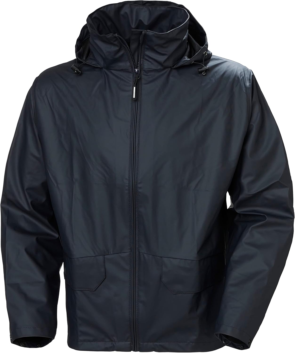 Helly-Hansen Voss Waterproof Rain Jackets for Men Featuring Full Stretch Fabric and Adjustable Hood that Packs into Collar Helly-Hansen Voss Waterproof Rain Jackets for Men Featuring Full Stretch Fabric and Adjustable Hood that Packs into Collar