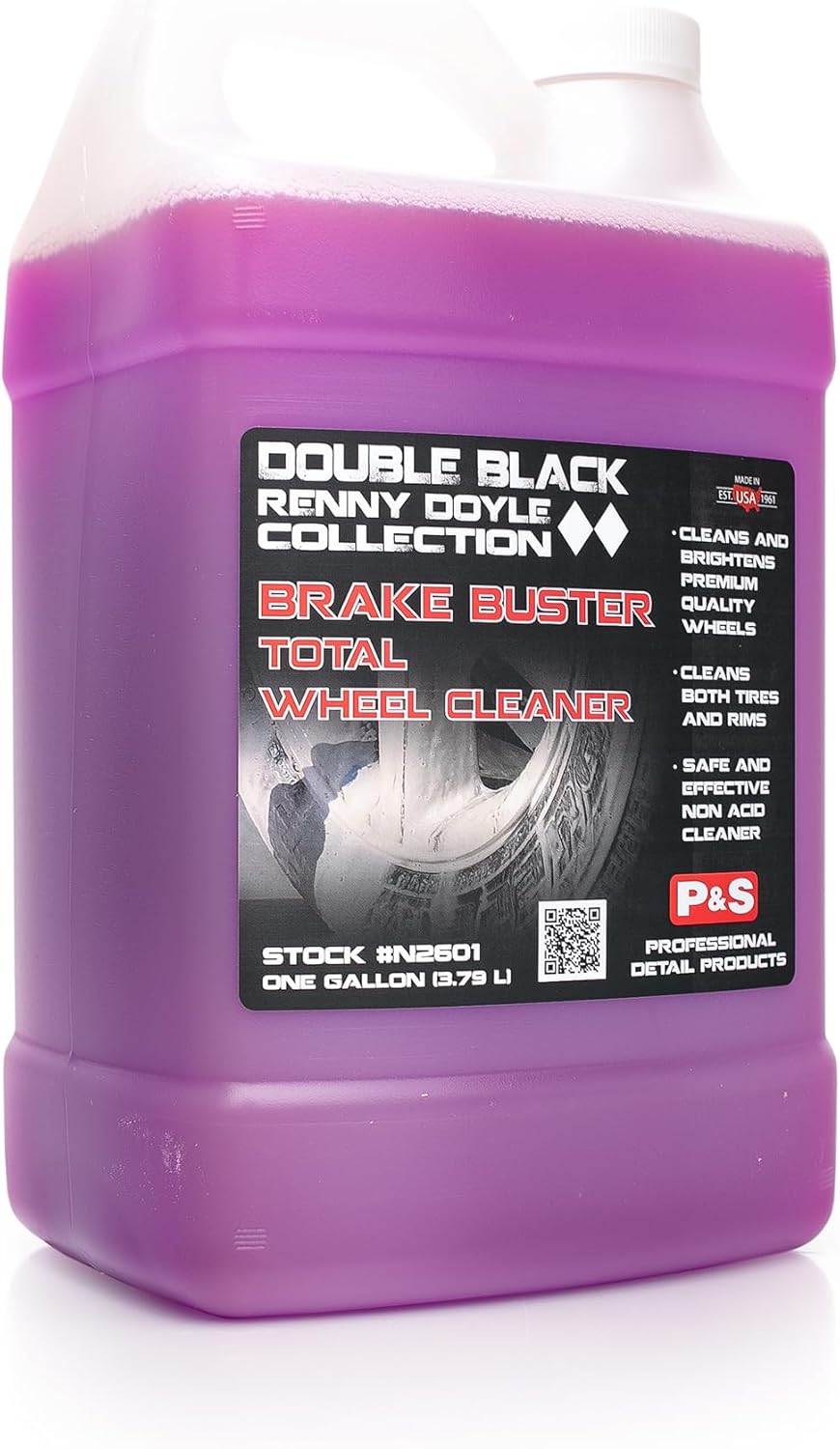 P & S PROFESSIONAL DETAIL PRODUCTS – Brake Buster Wheel Cleaner – Non Acid, Removes Brake Dust, Oil, Dirt & Light Corrosion (1 Gallon) P & S PROFESSIONAL DETAIL PRODUCTS – Brake Buster Wheel Cleaner – Non Acid, Removes Brake Dust, Oil, Dirt & Light Corrosion (1 Gallon)