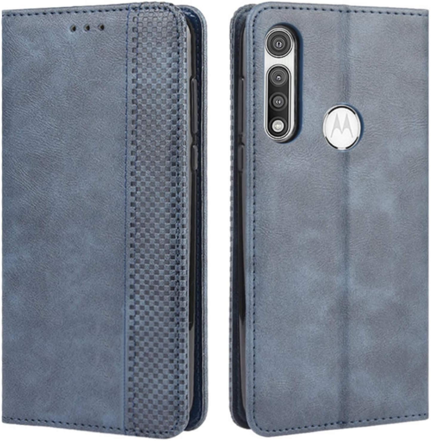 Motorola Moto G Fast Case, Retro PU Leather Full Body Shockproof Wallet Flip Case Cover with Card Slot Holder and Magnetic Closure for Motorola Moto G Fast 2020 Phone Case (Blue) Motorola Moto G Fast Case, Retro PU Leather Full Body Shockproof Wallet Flip Case Cover with Card Slot Holder and Magnetic Closure for Motorola Moto G Fast 2020 Phone Case (Blue)