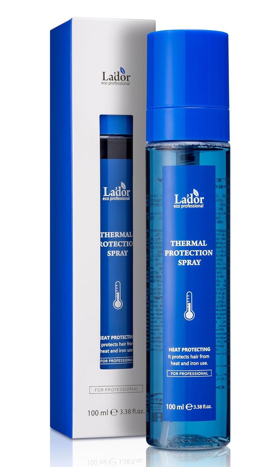 LA’DOR Hair Heat Protectant Spray Leave-In Conditioner Detangler Mist for Hot Tools & Curling Iron – Instant Gloss Anti-Frizz Keratin Treatment Free of Silicone Paraben Sulfate Alcohol 3.4 Fl Oz LADOR LA’DOR Hair Heat Protectant Spray Leave-In Conditioner Detangler Mist for Hot Tools & Curling Iron – Instant Gloss Anti-Frizz Keratin Treatment Free of Silicone Paraben Sulfate Alcohol 3.4 Fl Oz LADOR