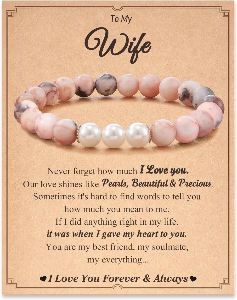 FYUKISS Grandma/Granddaughter/Mom/Wife/Girlfriend/Daughter/Niece Gifts, Generations Pearls Natural Stone Bracelets Gifts, Birthday Christmas Thanksgiving Gifts FYUKISS Grandma/Granddaughter/Mom/Wife/Girlfriend/Daughter/Niece Gifts, Generations Pearls Natural Stone Bracelets Gifts, Birthday Christmas Thanksgiving Gifts