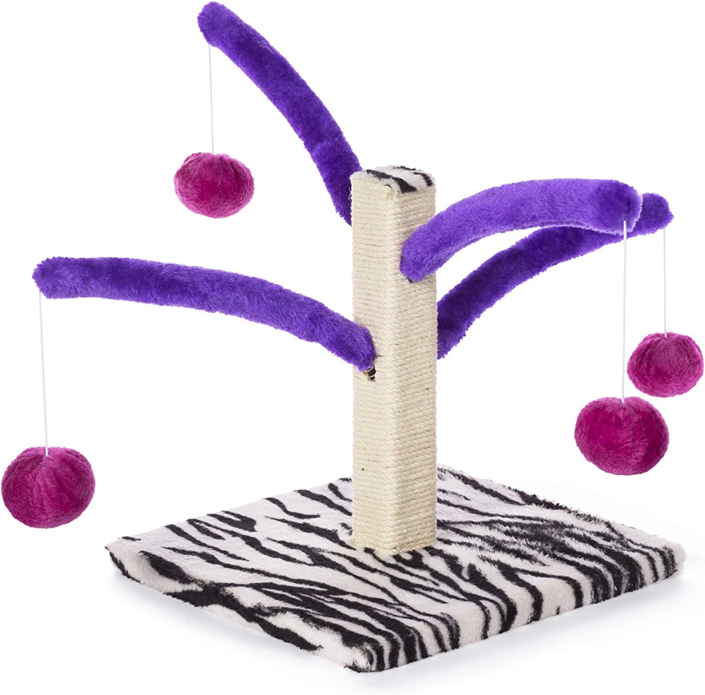 Prevue Pet Products Kitty Power Bounce ‘n Spring Scratcher Furniture purple Small Prevue Pet Products Kitty Power Bounce ‘n Spring Scratcher Furniture purple Small