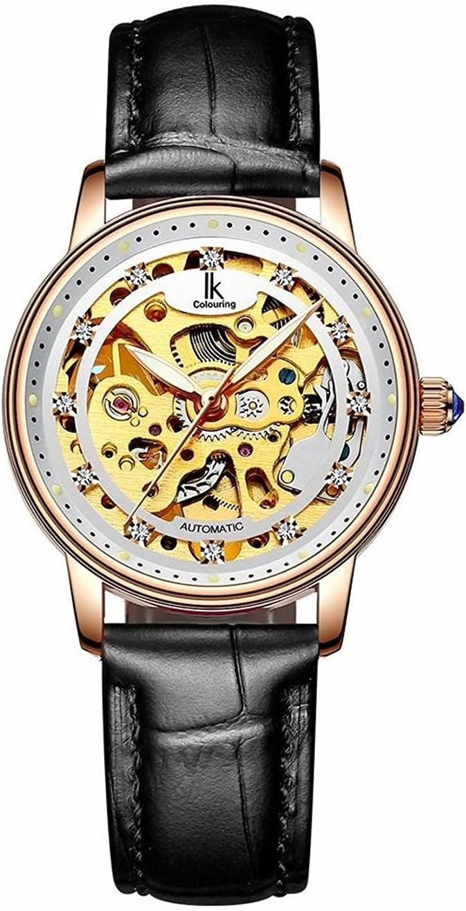 Gosasa Women Automatic Mechanical Watch Gold Silver Stainless Steel Band Dress Wrist Watch Gosasa Women Automatic Mechanical Watch Gold Silver Stainless Steel Band Dress Wrist Watch