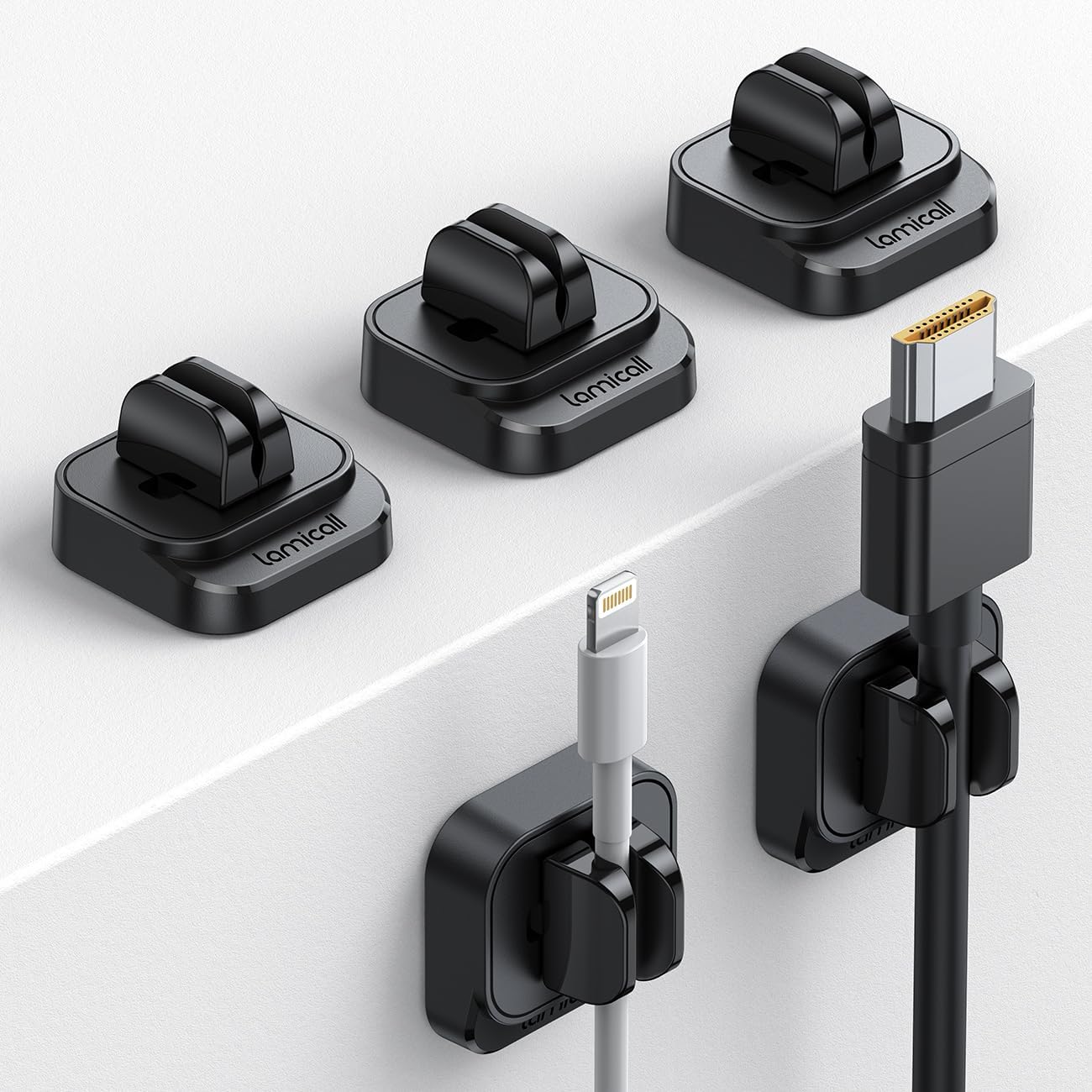5Pack Cable Spring Holder Clips, Cord Organizer for Desk – Lamicall Adjustable Cord Wire Holder Keeper, Phone Charger Cord Organizer Clips, Wire Cable Management for Nightstand Wall Car Office Desktop 5Pack Cable Spring Holder Clips, Cord Organizer for Desk – Lamicall Adjustable Cord Wire Holder Keeper, Phone Charger Cord Organizer Clips, Wire Cable Management for Nightstand Wall Car Office Desktop