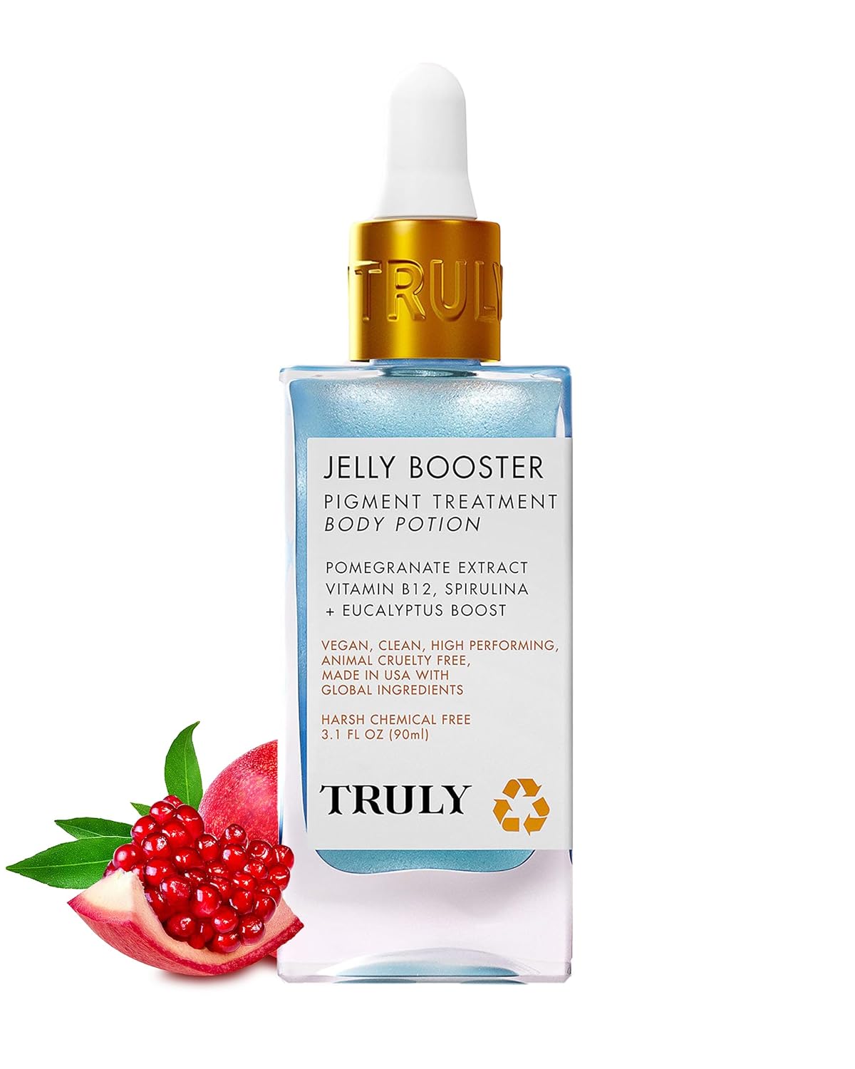 Truly Beauty Jelly Booster Pigment Treatment Body Potion Scar Treatment – Fast Absorbing Acne Scar for Face And Body – Scar Removal Ointment – Lightweight Scar Serum for Everyday Use 3.1 OZ Truly Beauty Jelly Booster Pigment Treatment Body Potion Scar Treatment – Fast Absorbing Acne Scar for Face And Body – Scar Removal Ointment – Lightweight Scar Serum for Everyday Use 3.1 OZ