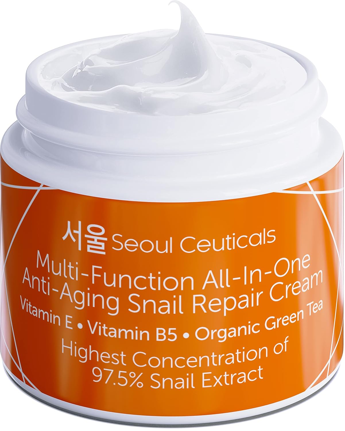 SeoulCeuticals Korean Skin Care 97.5% Snail Mucin Moisturizer Cream – K Beauty Skincare Day & Night Snail Repair Cream Filtrate Cruelty Free 2oz SeoulCeuticals Korean Skin Care 97.5% Snail Mucin Moisturizer Cream – K Beauty Skincare Day & Night Snail Repair Cream Filtrate Cruelty Free 2oz