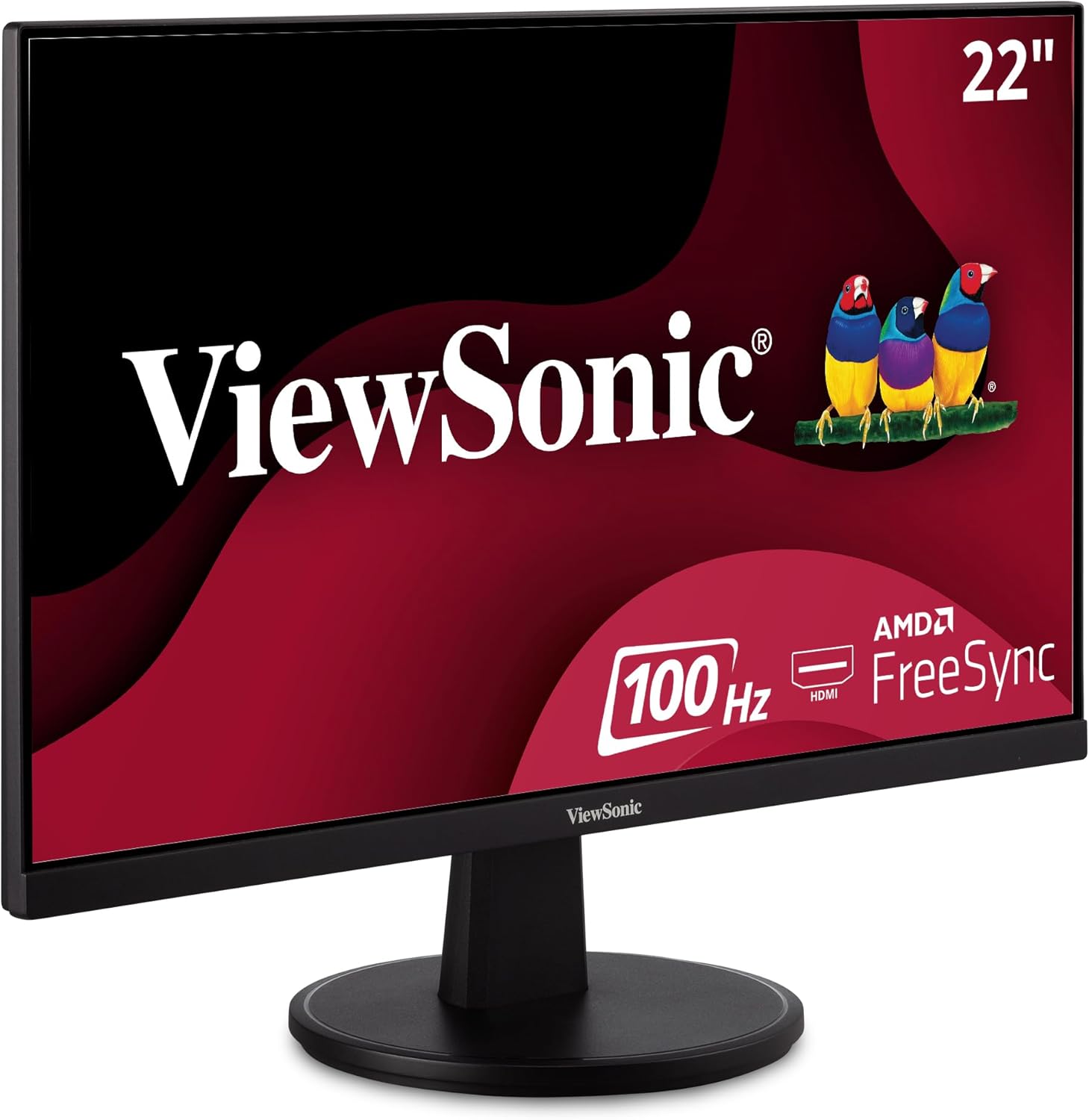 ViewSonic VA2247-MH 22 Inch Full HD 1080p Monitor with 100Hz, FreeSync, Ultra-Thin Bezel, Eye Care, HDMI, VGA Inputs for Home and Office ViewSonic VA2247-MH 22 Inch Full HD 1080p Monitor with 100Hz, FreeSync, Ultra-Thin Bezel, Eye Care, HDMI, VGA Inputs for Home and Office