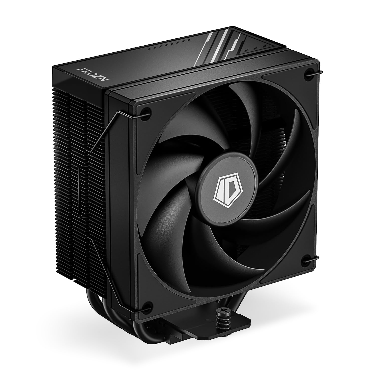 ID-COOLING FROZN A410 Black – 6″ Height Black Air CPU Cooler, 4×Ф6mm Heatpipes, 120x120x25mm FDB Fan, TDP 220W, Compatible with Intel LGA1700/1851/1200/115X; AMD AM4/AM5 (152mm in Height) ID-COOLING FROZN A410 Black – 6″ Height Black Air CPU Cooler, 4×Ф6mm Heatpipes, 120x120x25mm FDB Fan, TDP 220W, Compatible with Intel LGA1700/1851/1200/115X; AMD AM4/AM5 (152mm in Height)