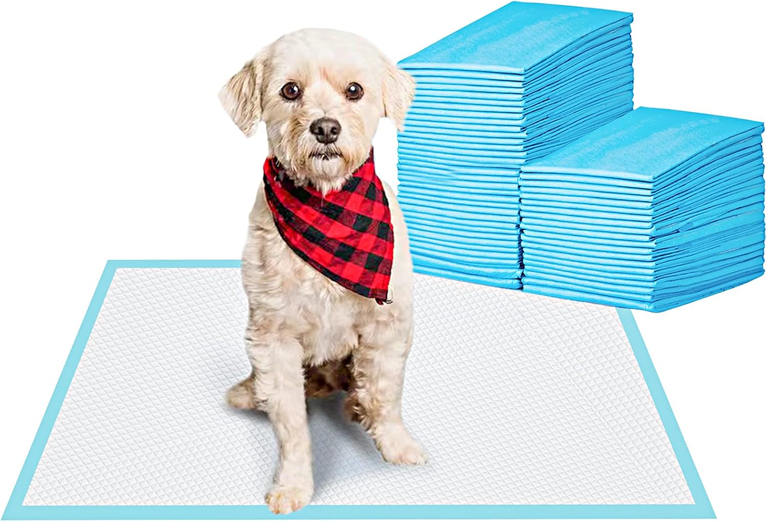 Pet Training and Puppy Pads Pee Pads for Dogs 22″x22″ Super Absorbent & Leak-Proof Pet Training and Puppy Pads Pee Pads for Dogs 22″x22″ Super Absorbent & Leak-Proof