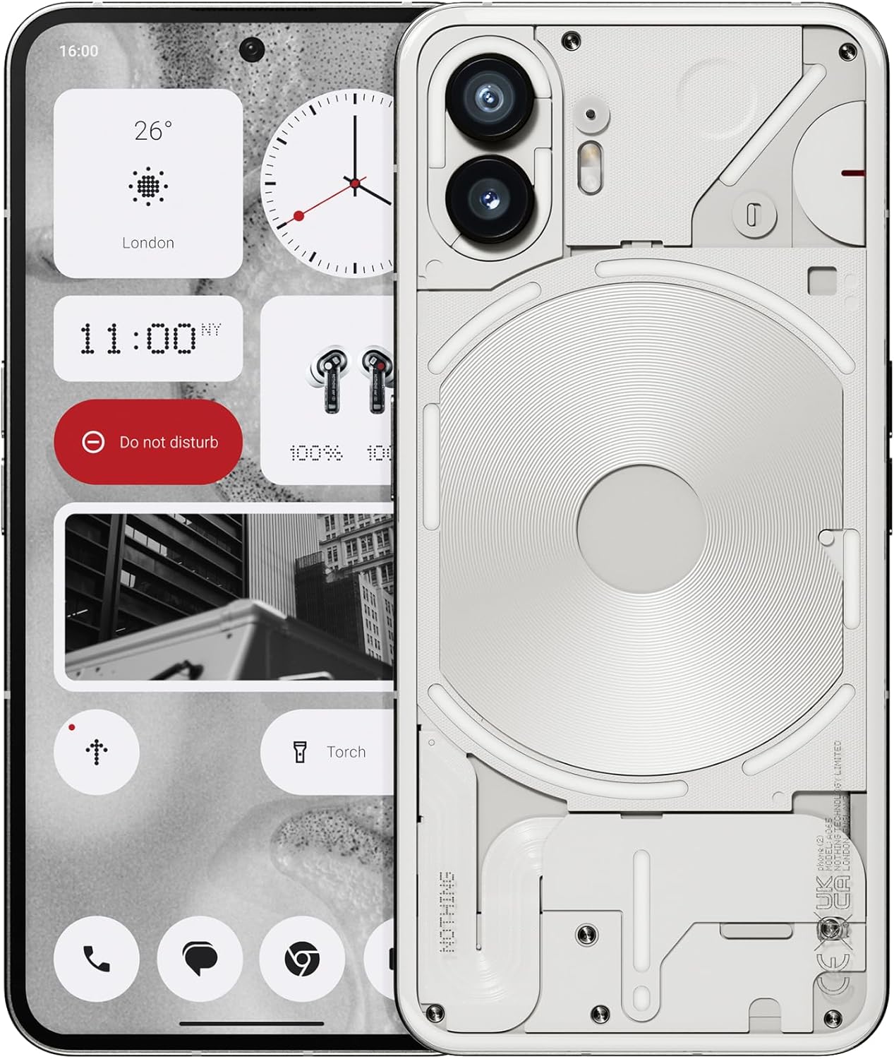Nothing Phone (2) – 512 GB + 12 GB Ram, Glyph Interface, OS 2.0, 50 MP Dual Camera, OIS, 6.7” LTPO OLED Display, 4700mAh Battery, Water Resistant IP54, LTE, GSM only, Android Phone, White Nothing Phone (2) – 512 GB + 12 GB Ram, Glyph Interface, OS 2.0, 50 MP Dual Camera, OIS, 6.7” LTPO OLED Display, 4700mAh Battery, Water Resistant IP54, LTE, GSM only, Android Phone, White