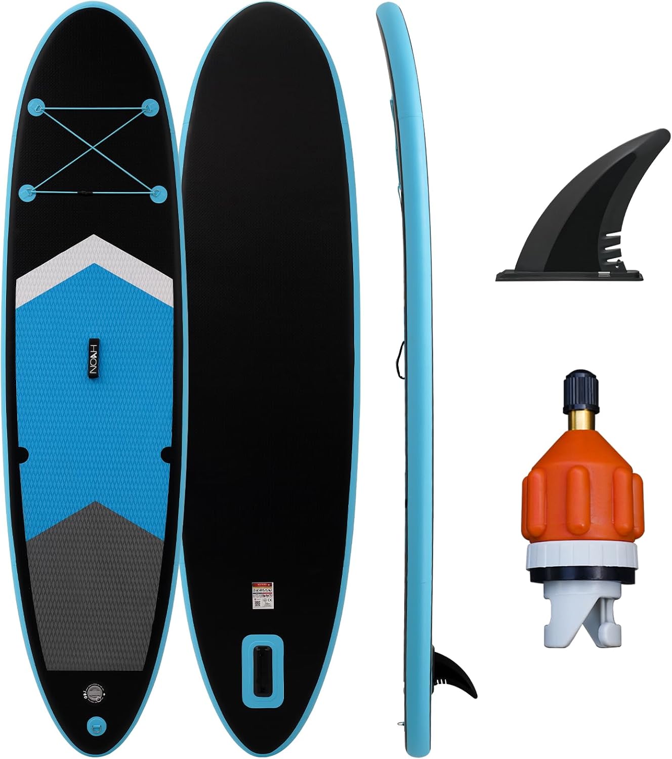 FunWater Inflatable 10’×30″×6″ Paddle Board Inflatable SUP Inflatable Stand Up Paddle Board for All Skill Levels Included with Stand Up Paddle Board, Fins, Air Valve Adapters FunWater Inflatable 10’×30″×6″ Paddle Board Inflatable SUP Inflatable Stand Up Paddle Board for All Skill Levels Included with Stand Up Paddle Board, Fins, Air Valve Adapters