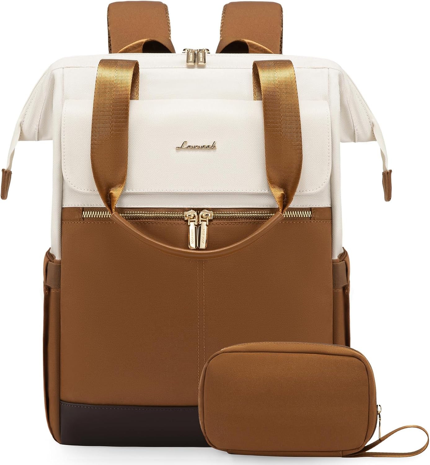 LOVEVOOK Laptop Backpack for Women, 15.6 Inch Work Laptop Bag with USB Port, Fashion Teacher Nurse Backpack Purse, Waterproof Travel Computer Backpack with Organizer Bag, 2PCS LOVEVOOK Laptop Backpack for Women, 15.6 Inch Work Laptop Bag with USB Port, Fashion Teacher Nurse Backpack Purse, Waterproof Travel Computer Backpack with Organizer Bag, 2PCS