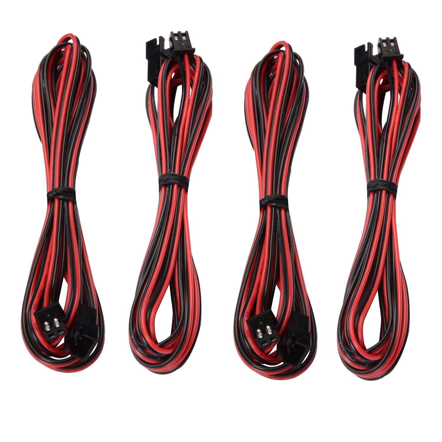 4pcs 2M 3D Printer Parts Cooling Fan Extension Cable Wire 2pin Xh2.54 Connection Line Male Female 4pcs 2M 3D Printer Parts Cooling Fan Extension Cable Wire 2pin Xh2.54 Connection Line Male Female