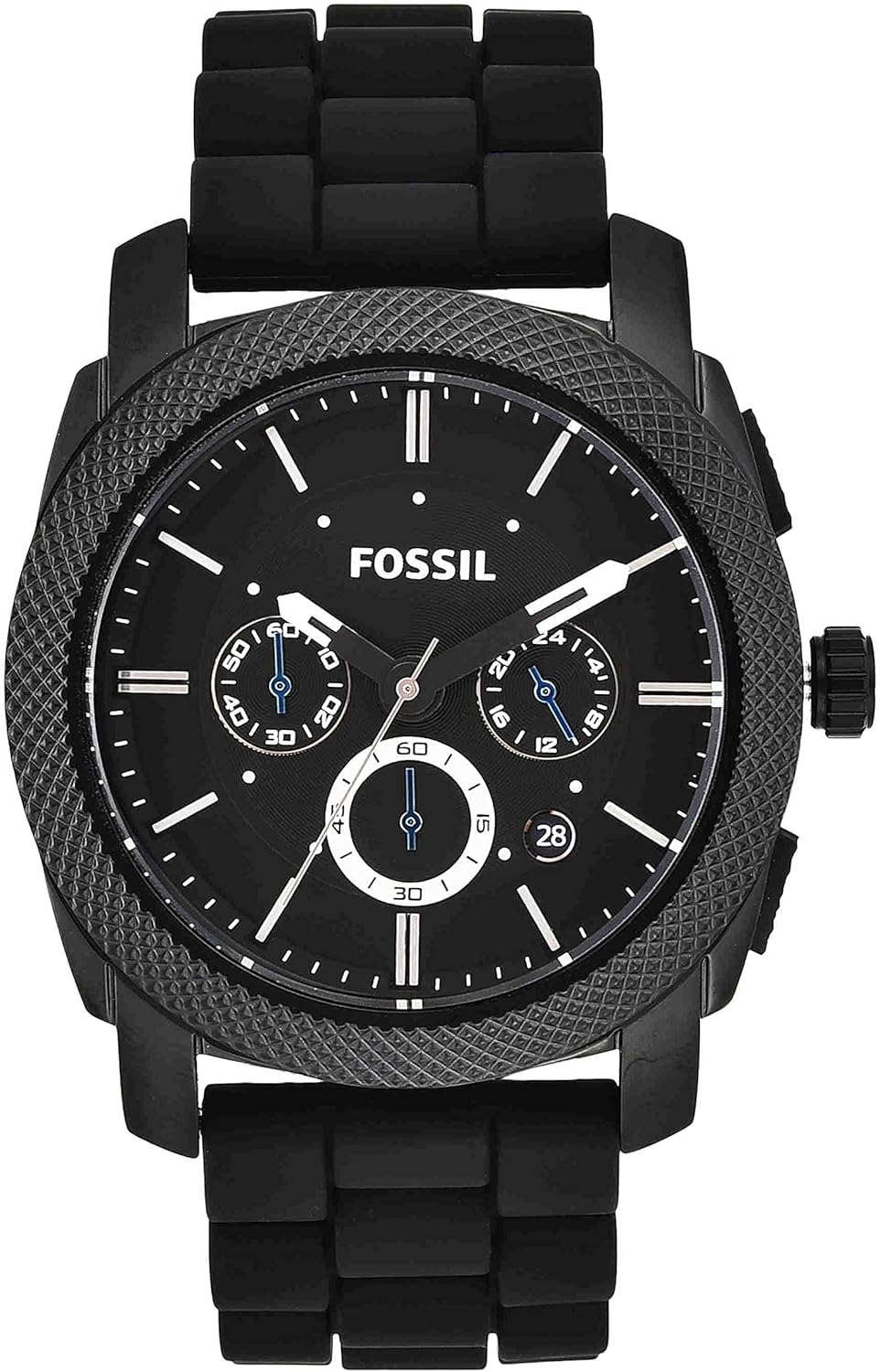 Fossil Machine Men’s Watch with Stainless Steel or Leather Band, Chronograph or Analog Watch Display Fossil Machine Men’s Watch with Stainless Steel or Leather Band, Chronograph or Analog Watch Display
