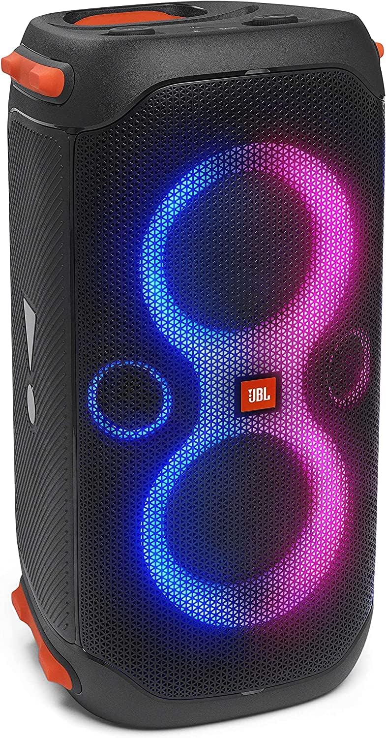 JBL PartyBox 110 – Portable Party Speaker with Built-in Lights, Powerful Sound and deep bass, Black JBL PartyBox 110 – Portable Party Speaker with Built-in Lights, Powerful Sound and deep bass, Black