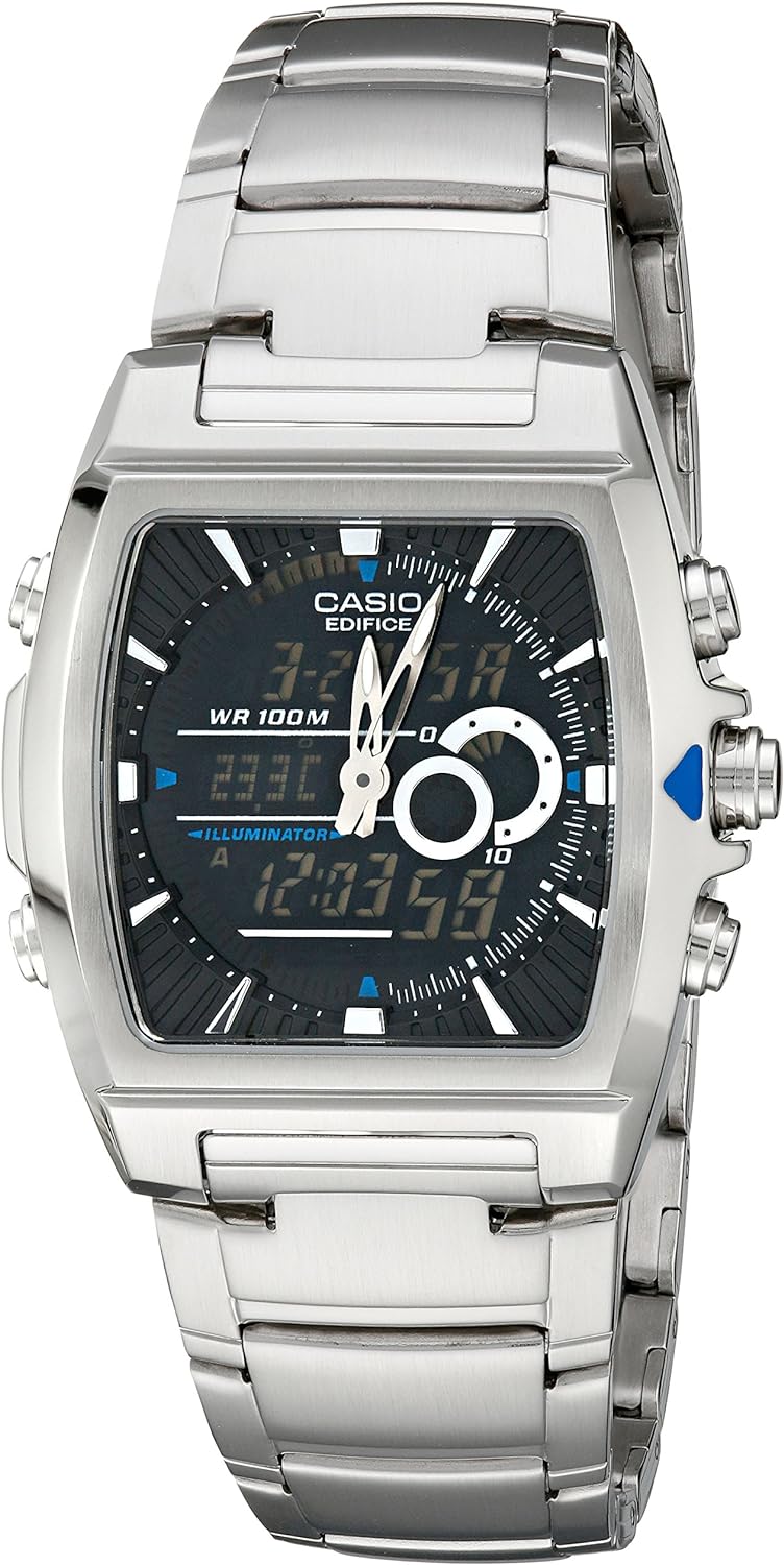 Casio Men’s EFA120D-1AV Ana-Digi Edifice Thermometer Bracelet Watch Casio Men’s EFA120D-1AV Ana-Digi Edifice Thermometer Bracelet Watch