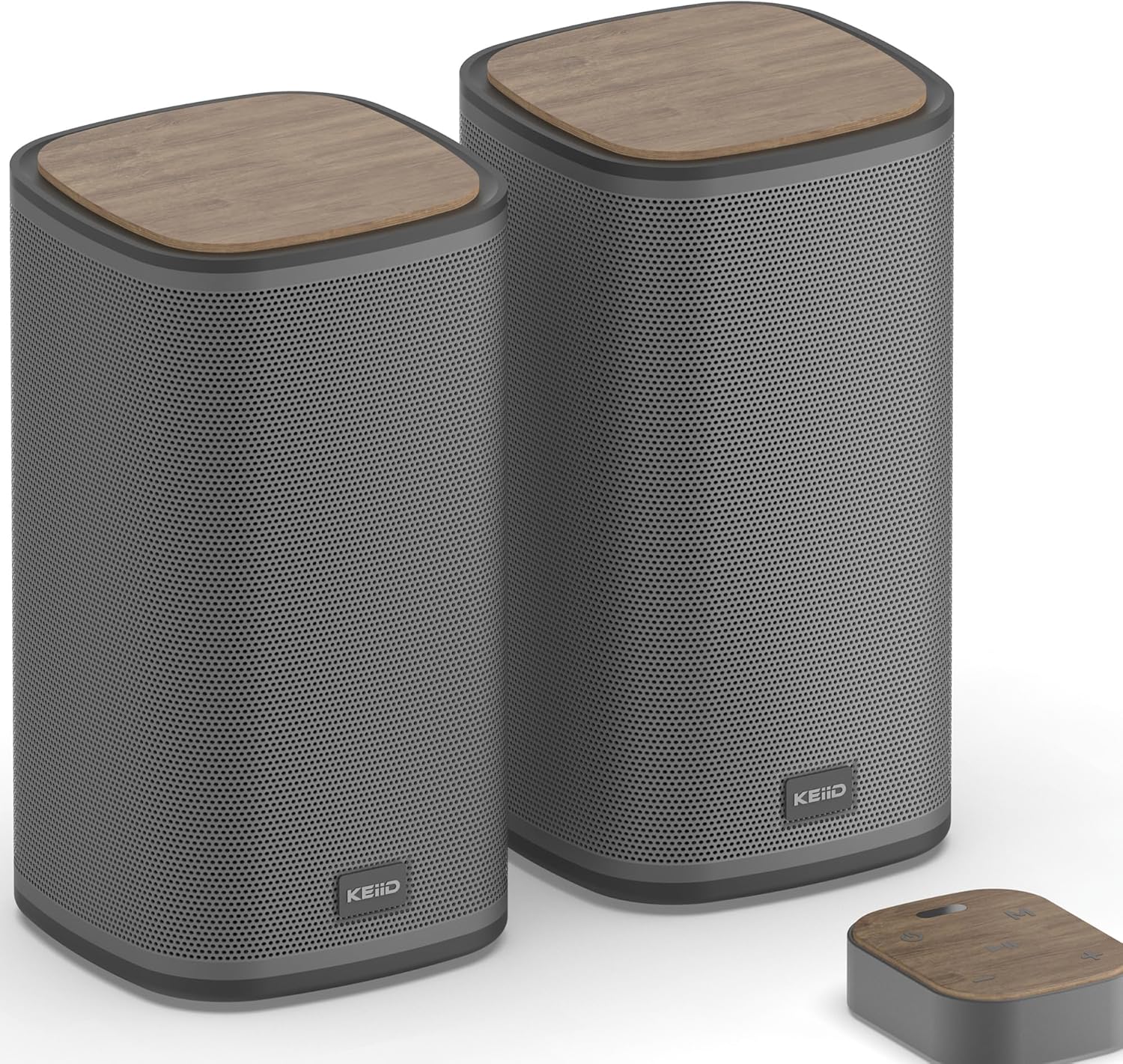 Bluetooth Computer Speakers with Wireless Touch Control Pod for PC Laptop/Desktop Wireless Stereo Gaming Speakers, 4 EQ Modes, Aesthetic Style, 2024 New Model Bluetooth Computer Speakers with Wireless Touch Control Pod for PC Laptop/Desktop Wireless Stereo Gaming Speakers, 4 EQ Modes, Aesthetic Style, 2024 New Model