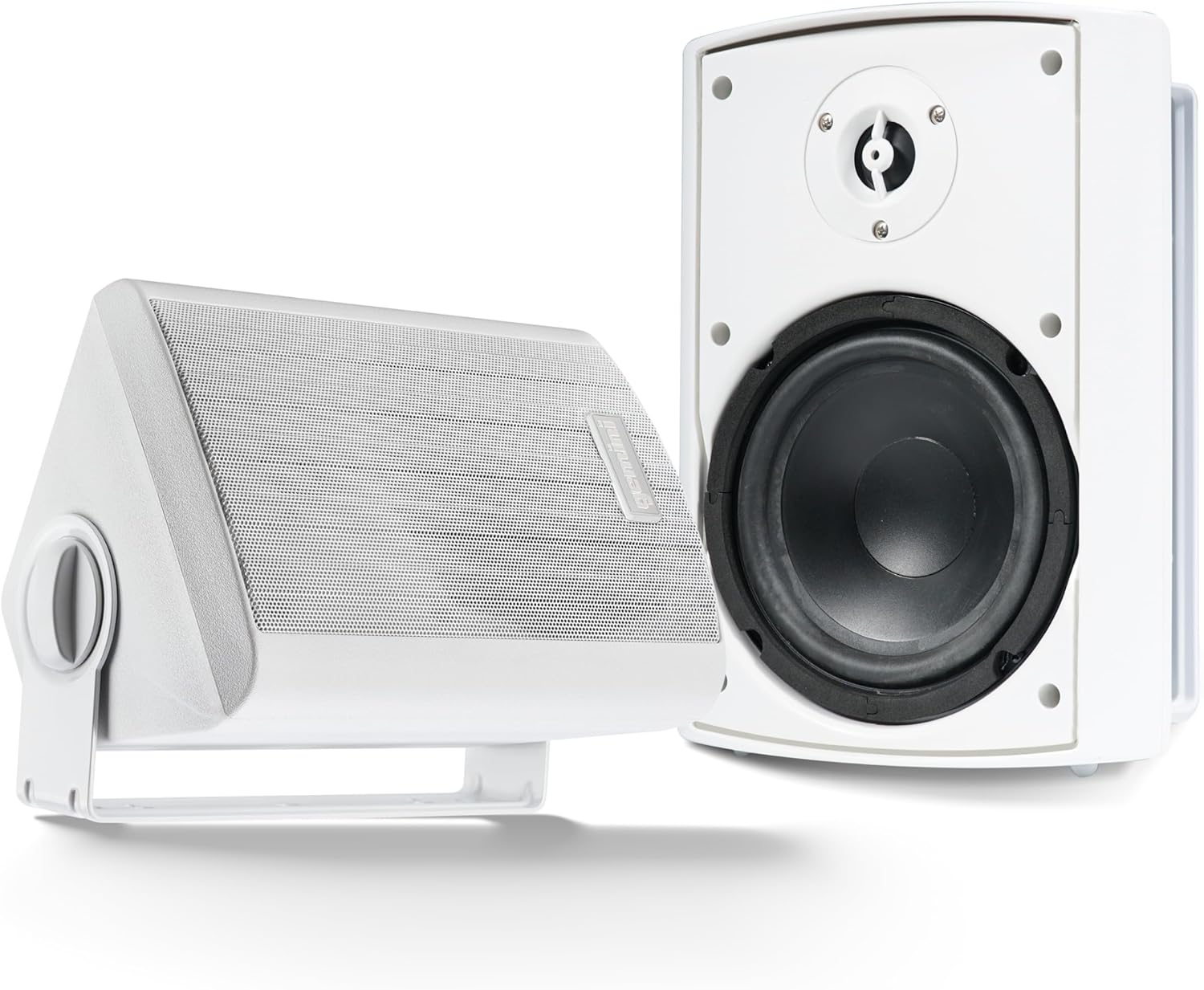 Gemini Sound GHSI-W650BT-PR-WHT 6.5″ Inch Powerfull Bass Woofer 300 Watt Peak Power Waterproof Bluetooth Wall & Ceiling Mount Wired Speakers Pair Easy Daisy Chain for Home Outdoor Pool & Patio, White Gemini Sound GHSI-W650BT-PR-WHT 6.5″ Inch Powerfull Bass Woofer 300 Watt Peak Power Waterproof Bluetooth Wall & Ceiling Mount Wired Speakers Pair Easy Daisy Chain for Home Outdoor Pool & Patio, White