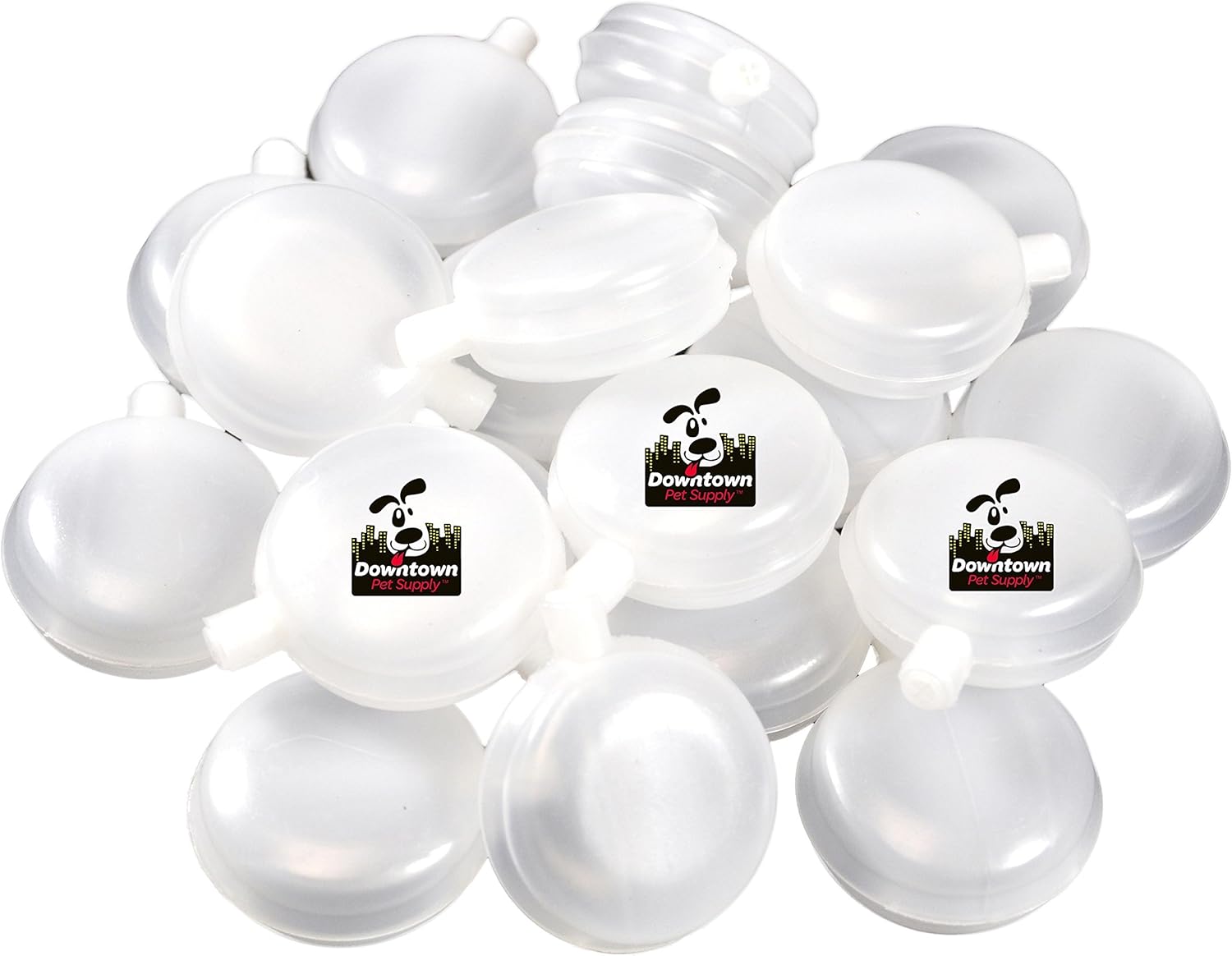 Downtown Pet Supply Squeakers for Dog Toys – Dog Toy Bellowed Replacement Squeakers – Repair Squeaky Dog Toys or Baby Toys – Great for Arts & Crafts – Accordion Style Edges – 1.75 in Medium – 100 Pack Downtown Pet Supply Squeakers for Dog Toys – Dog Toy Bellowed Replacement Squeakers – Repair Squeaky Dog Toys or Baby Toys – Great for Arts & Crafts – Accordion Style Edges – 1.75 in Medium – 100 Pack