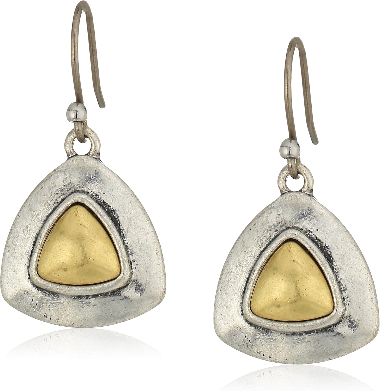 Lucky Brand Two Tone Drop Earrings Lucky Brand Two Tone Drop Earrings