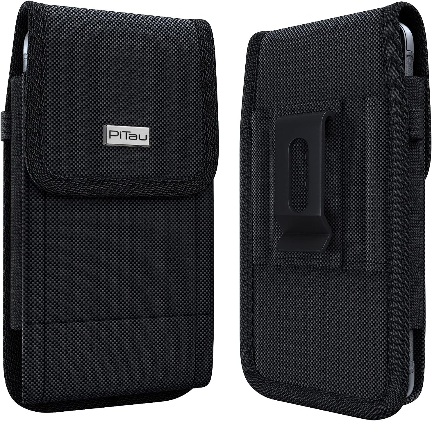 PiTau Holster for Galaxy S23+ Plus 22+ S21+ S20+ S10+ S9+ Plus A20 A50 A51 A52 A53 Cell Phone Belt Case with Clip Pouch Holder Cover (Fits Samsung Galaxy Phones with Protective Case on) Large Black PiTau Holster for Galaxy S23+ Plus 22+ S21+ S20+ S10+ S9+ Plus A20 A50 A51 A52 A53 Cell Phone Belt Case with Clip Pouch Holder Cover (Fits Samsung Galaxy Phones with Protective Case on) Large Black