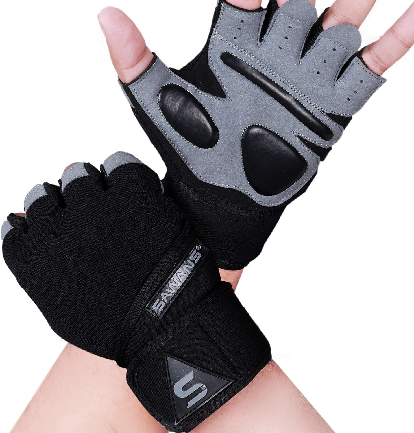 Fitness Workout Gloves Gym Weight lifting Gloves for Men Women Breathable Gymnasium Wrist Support Padded Deadlifts Exercise Training Pull Ups Fitness Workout Gloves Gym Weight lifting Gloves for Men Women Breathable Gymnasium Wrist Support Padded Deadlifts Exercise Training Pull Ups