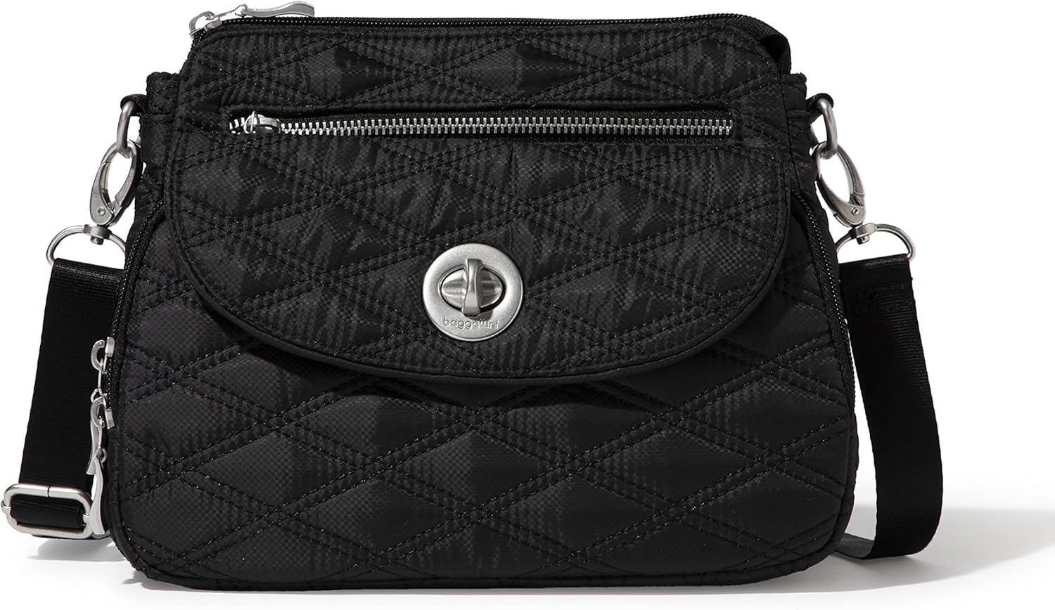 Baggallini Calais Crossbody Bags for Women 10×7 Lightweight Water-Resistant Travel Purse W/RFID Protection Baggallini Calais Crossbody Bags for Women 10×7 Lightweight Water-Resistant Travel Purse W/RFID Protection