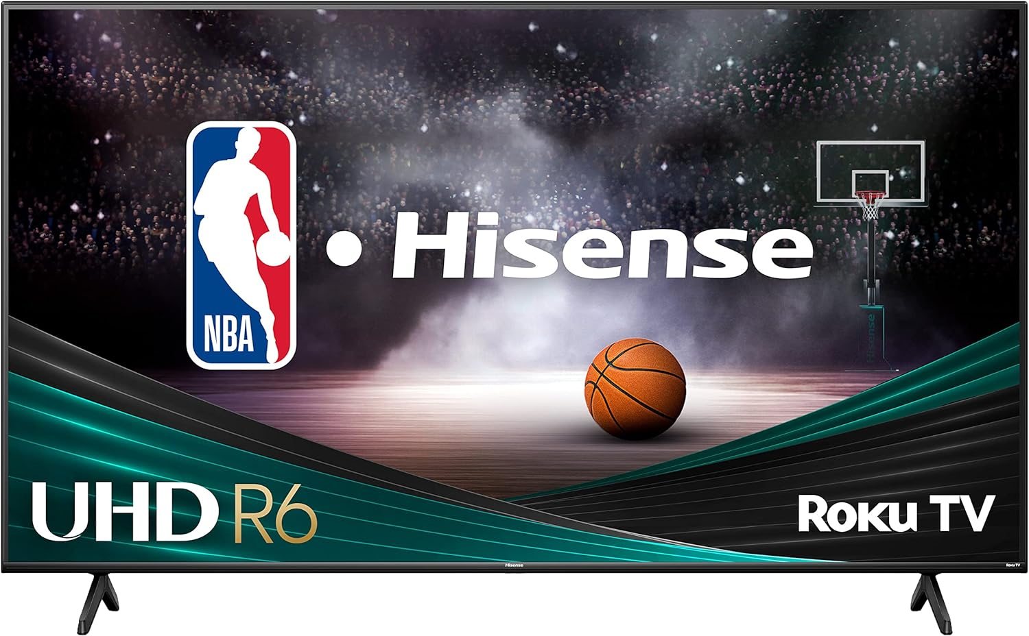 Hisense 65-Inch Class R6 Series 4K UHD Smart Roku TV with Alexa Compatibility, Dolby Vision HDR, DTS Studio Sound, Game Mode (65R6G),Black Hisense 65-Inch Class R6 Series 4K UHD Smart Roku TV with Alexa Compatibility, Dolby Vision HDR, DTS Studio Sound, Game Mode (65R6G),Black