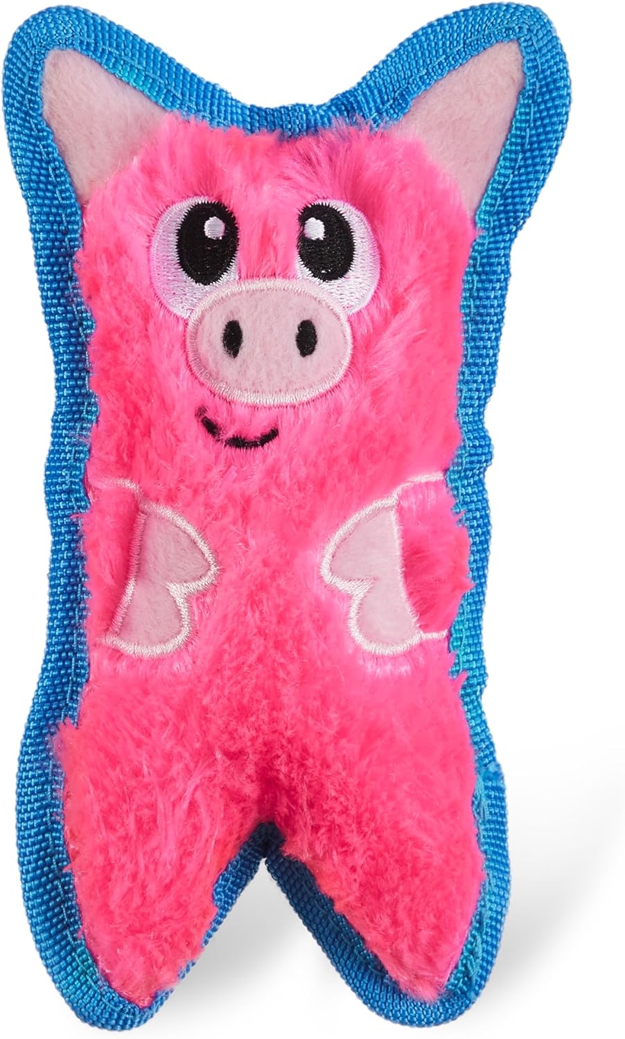 Outward Hound Durablez Tough Plush Squeaky Dog Toy, Pig, Pink, XS Outward Hound Durablez Tough Plush Squeaky Dog Toy, Pig, Pink, XS