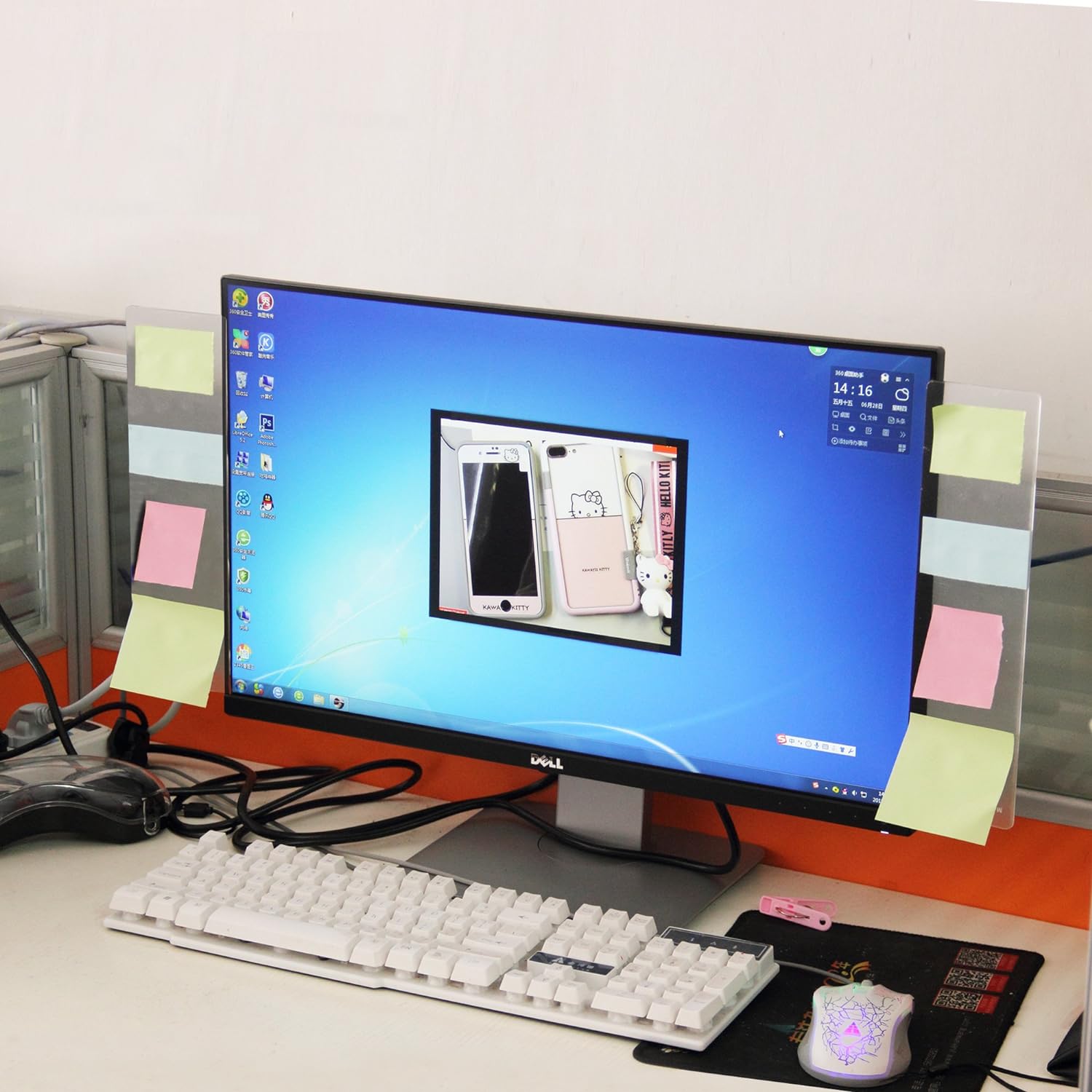 2 Pack Monitor Memo Board,Notepad Message Board,Computer Screen Sticker, Computer Monitor Side Panel,Monitor Message Board Side Panel 2 Pack Monitor Memo Board,Notepad Message Board,Computer Screen Sticker, Computer Monitor Side Panel,Monitor Message Board Side Panel